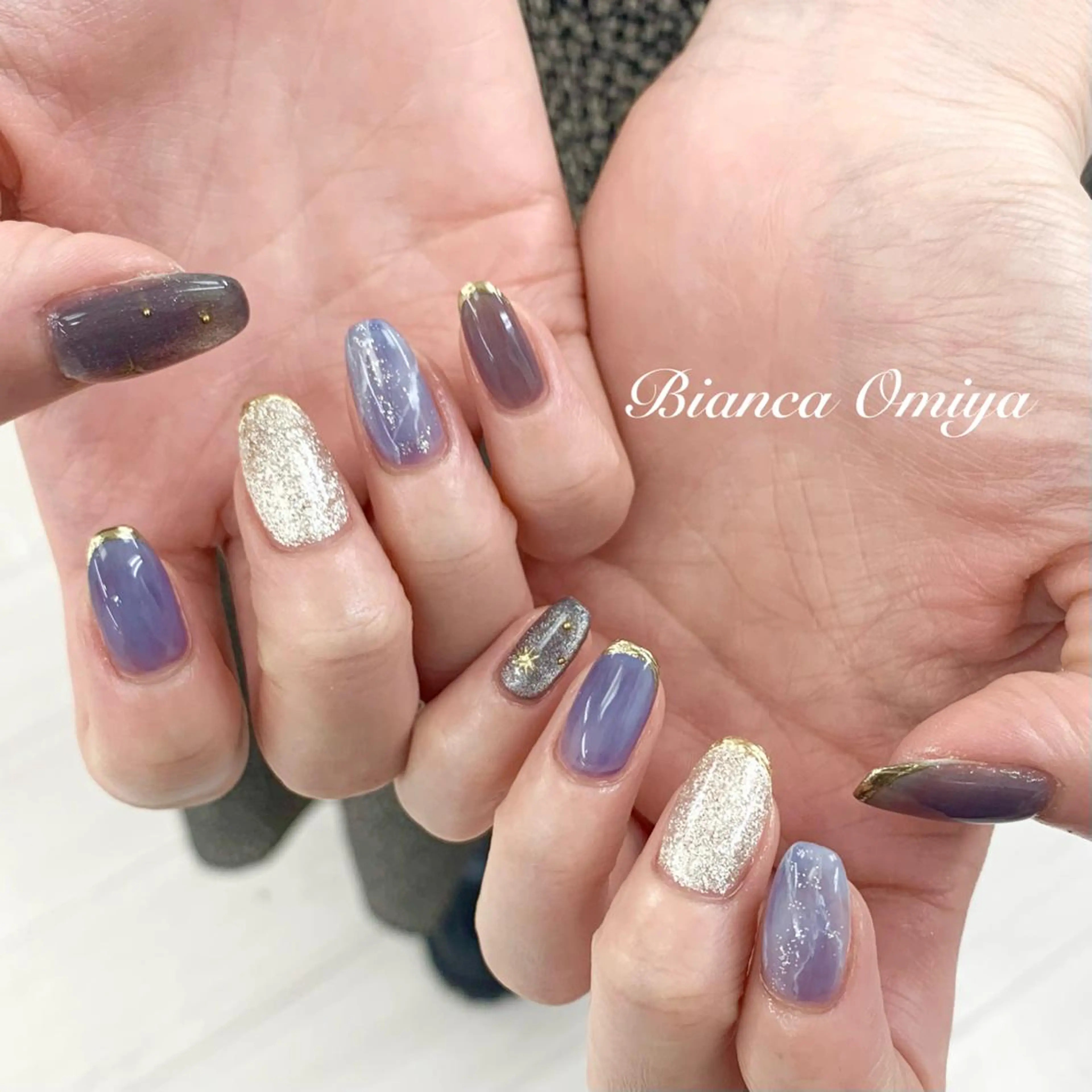 ネイル ビアンカ大宮ネイル 店長 モリサワのネイルデザイン