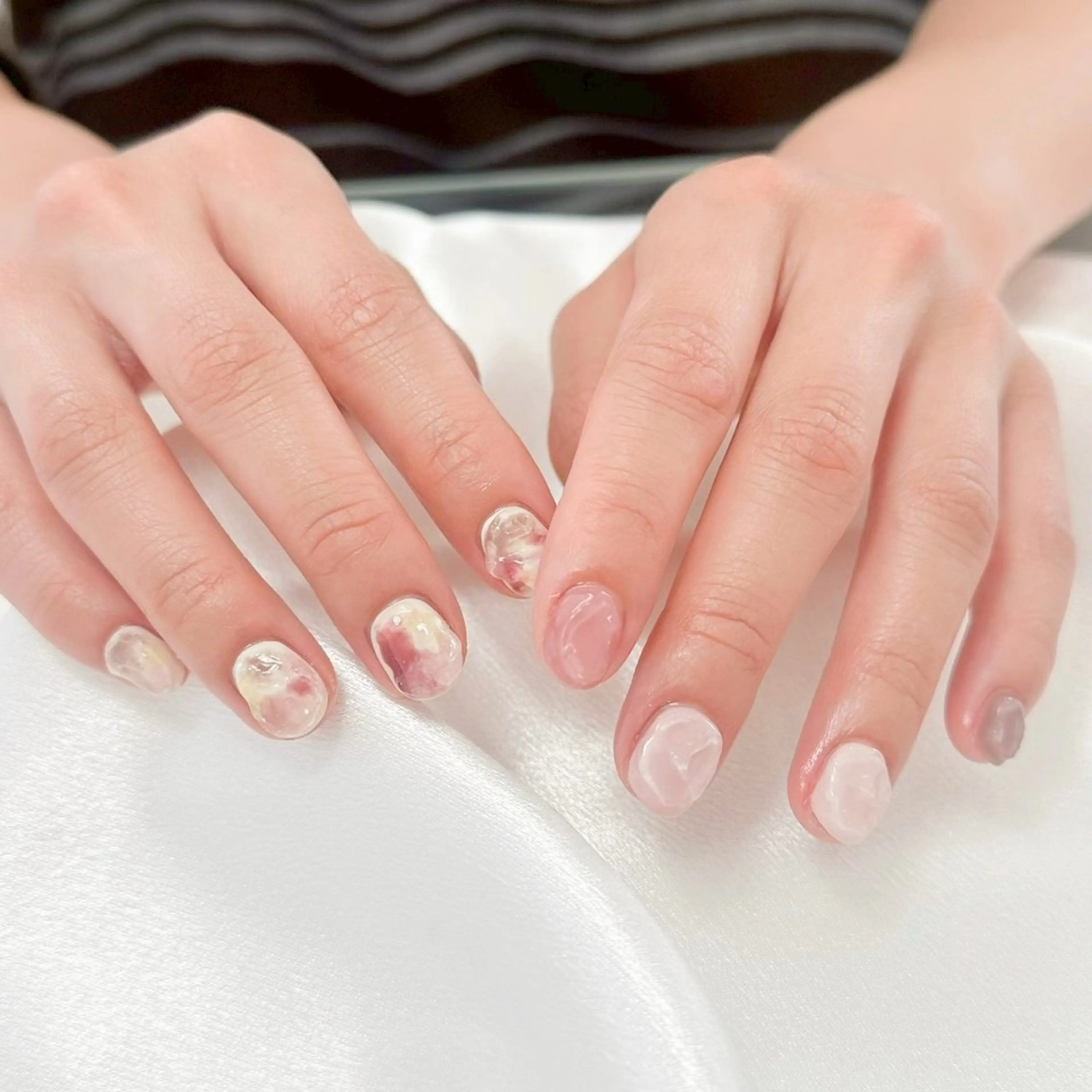 ネイル 持ち込み ハンドネイル nail salon Puellaのネイルデザイン