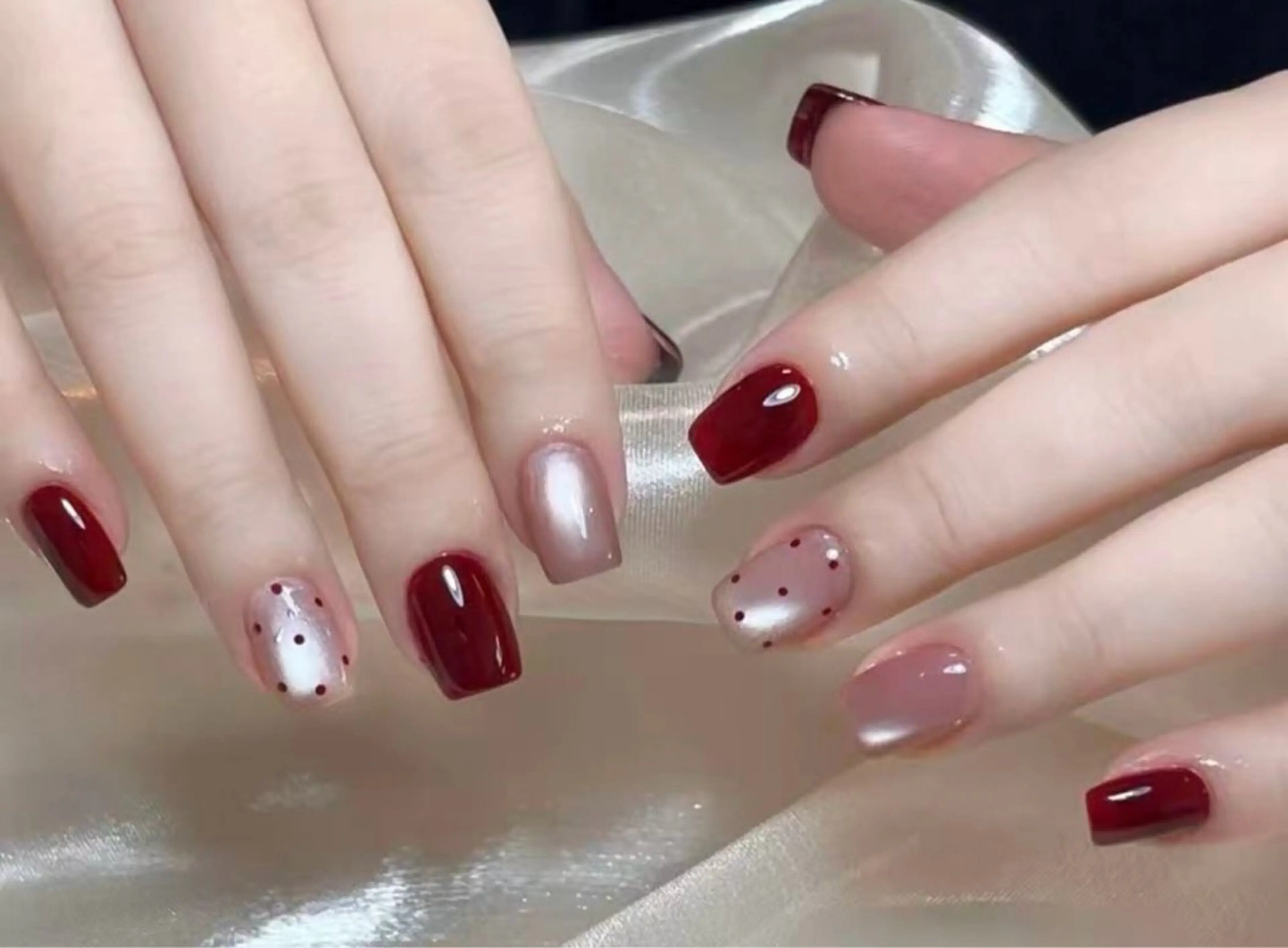 ネイル アートネイル チークネイル 長さ出し フラワーネイル フットネイル YK 美学院のネイルデザイン