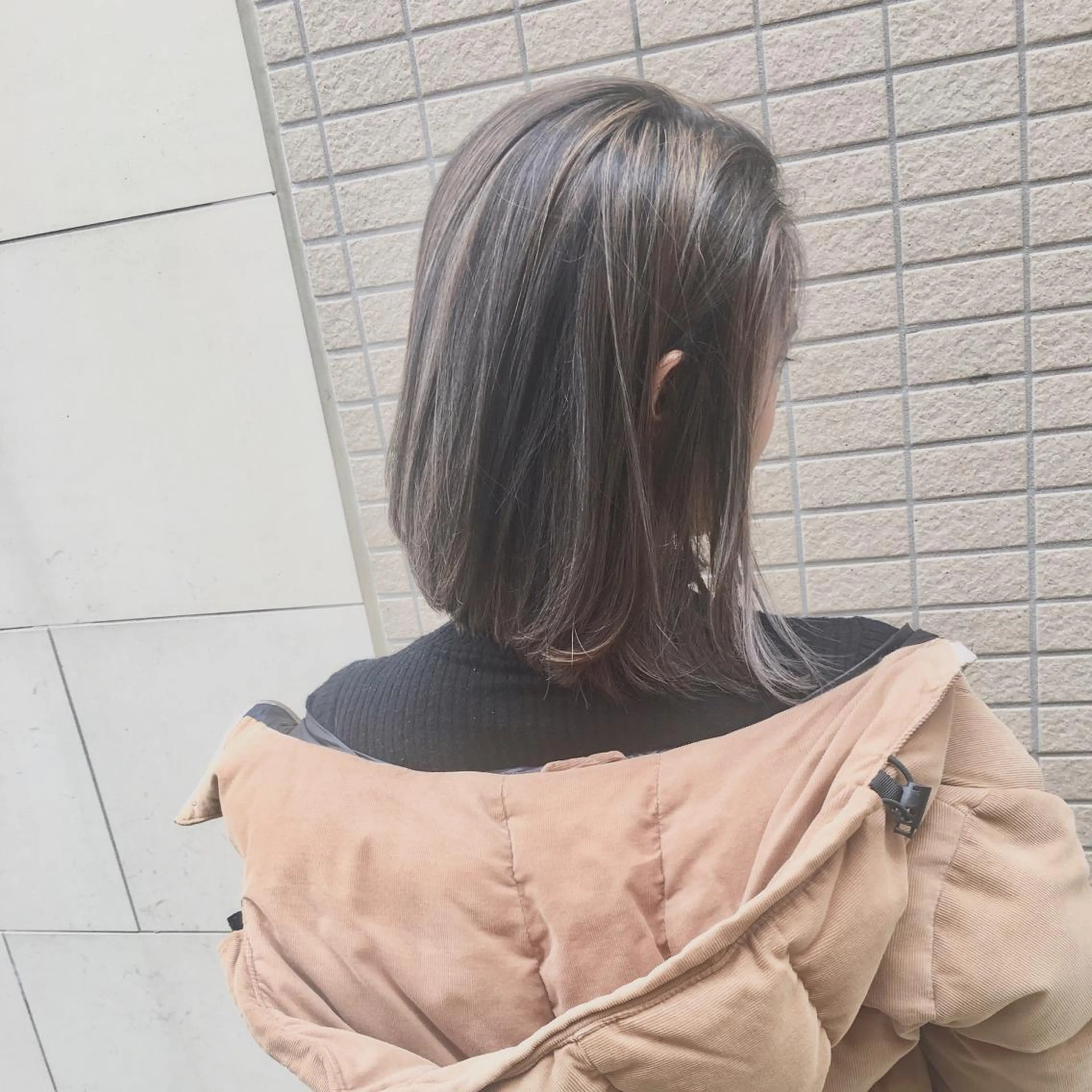 ミディアム カラー ショート、ボブ シマダマサトのヘアスタイル