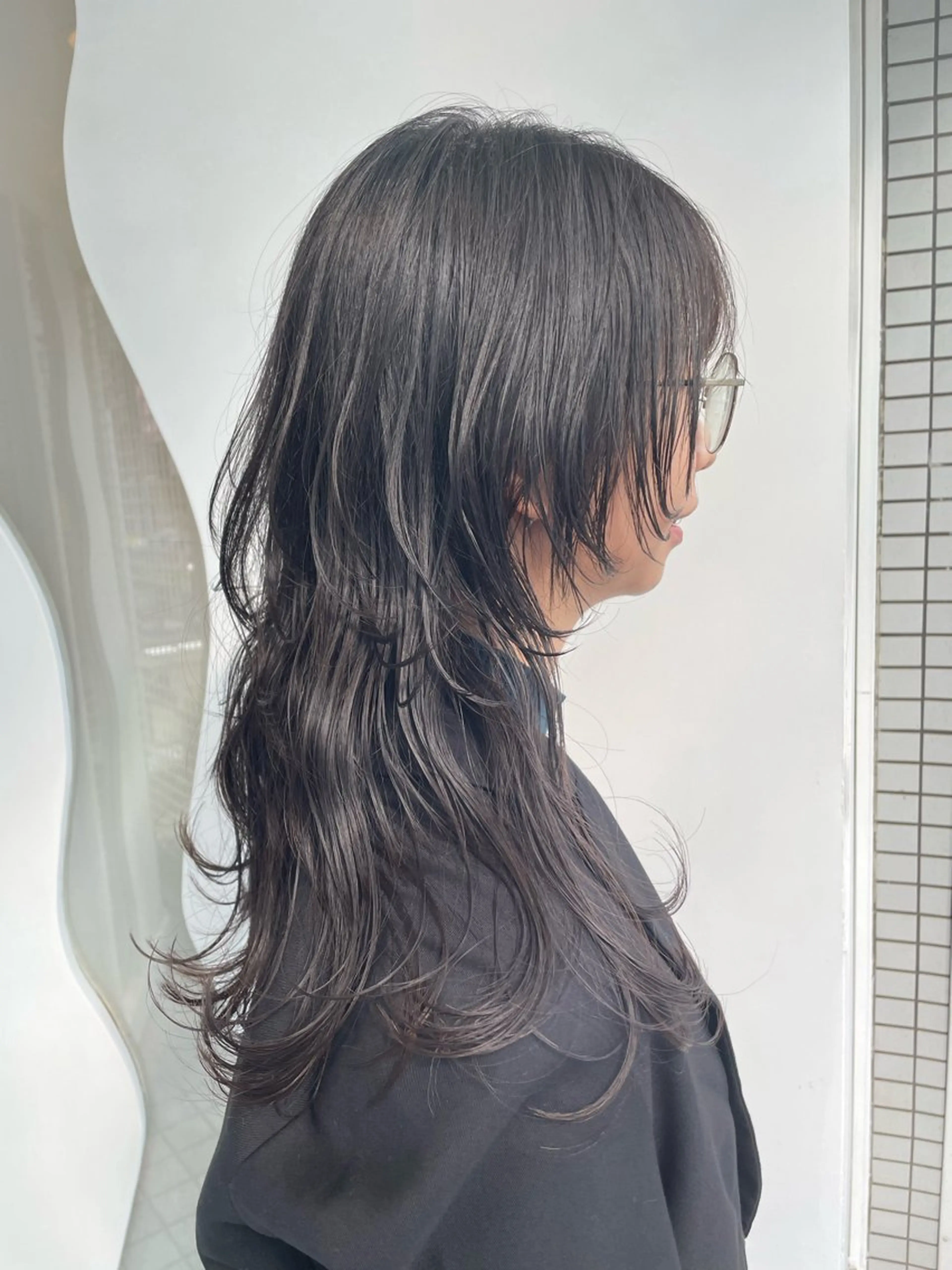 ロング ロング ウルフカット カット 🐺高椋 海/ウルフ/レイヤーのヘアスタイル