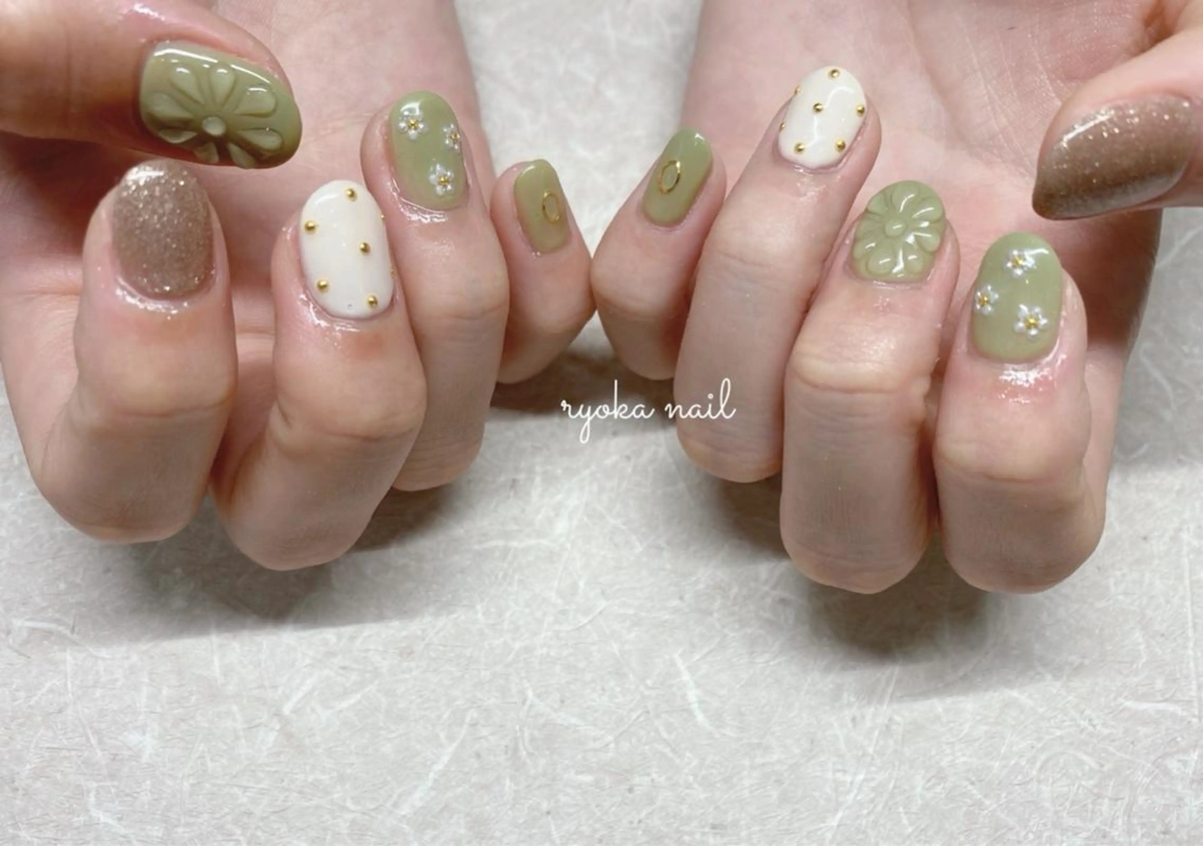 ネイル Twinklenail所属・ryoka nailのネイルデザイン