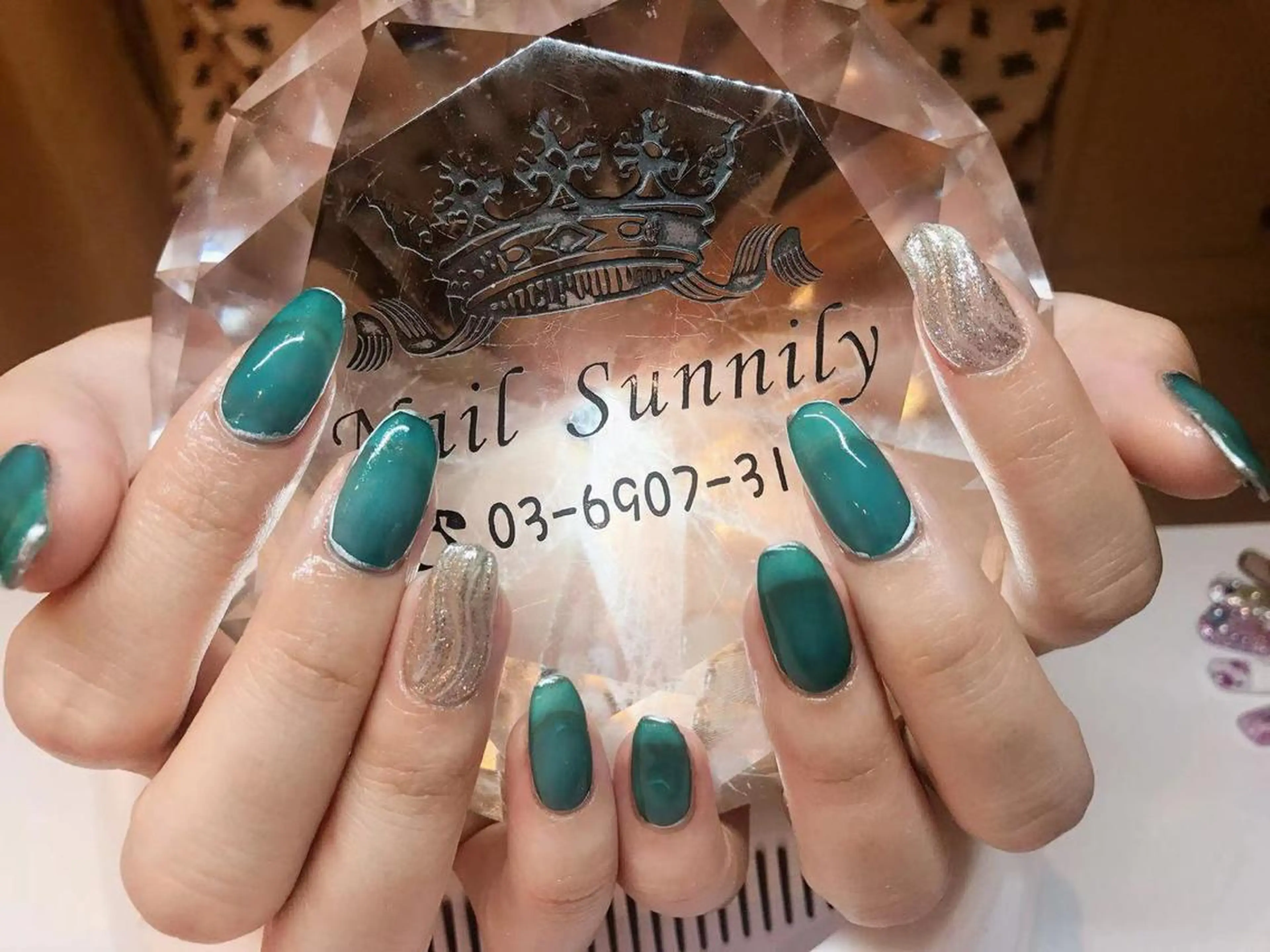 ネイル 長さだし専門店 M2　rikaのネイルデザイン