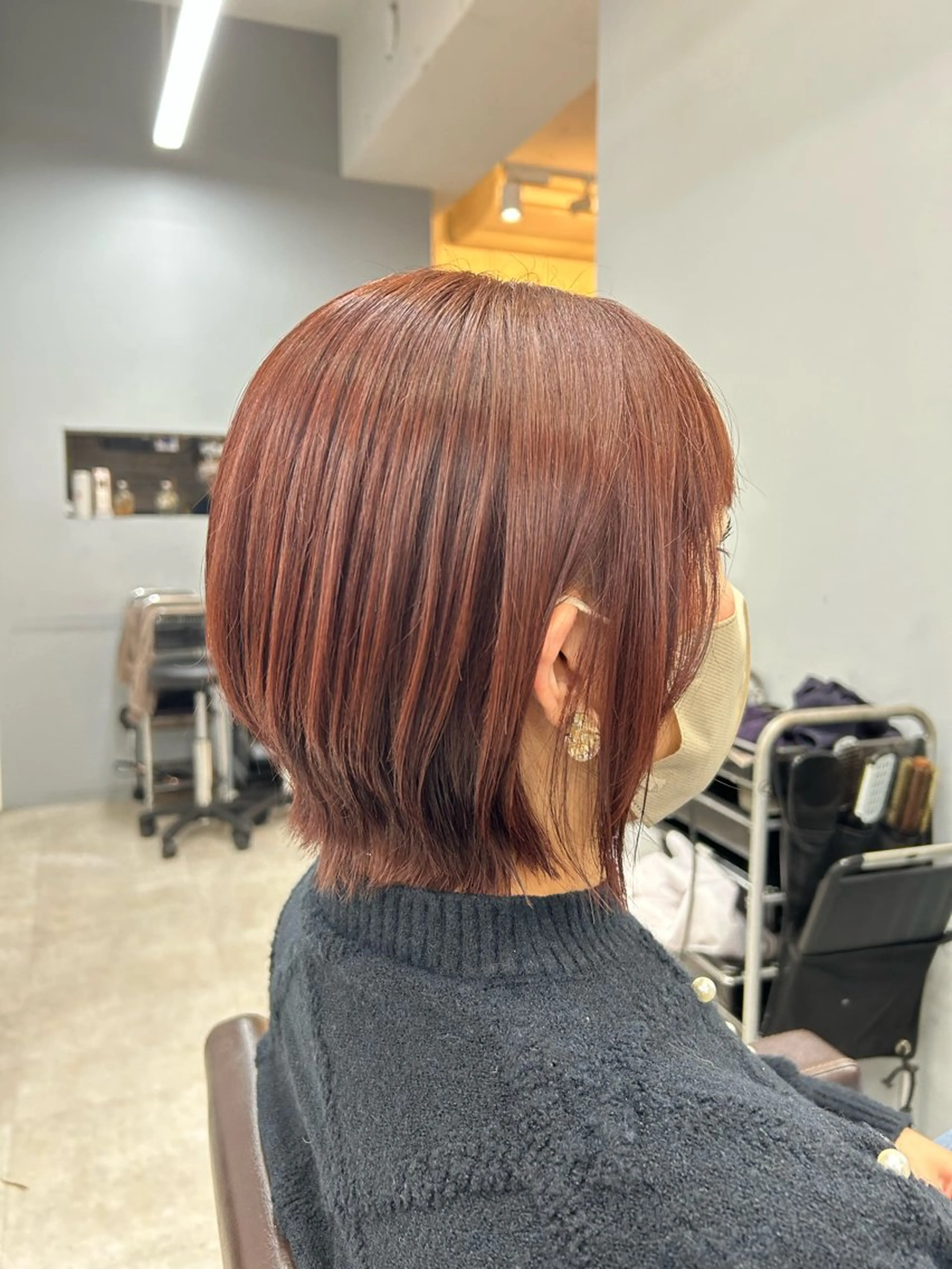 ショート hair atelier OZ桑野店所属・阿佐見 若菜のヘアスタイル
