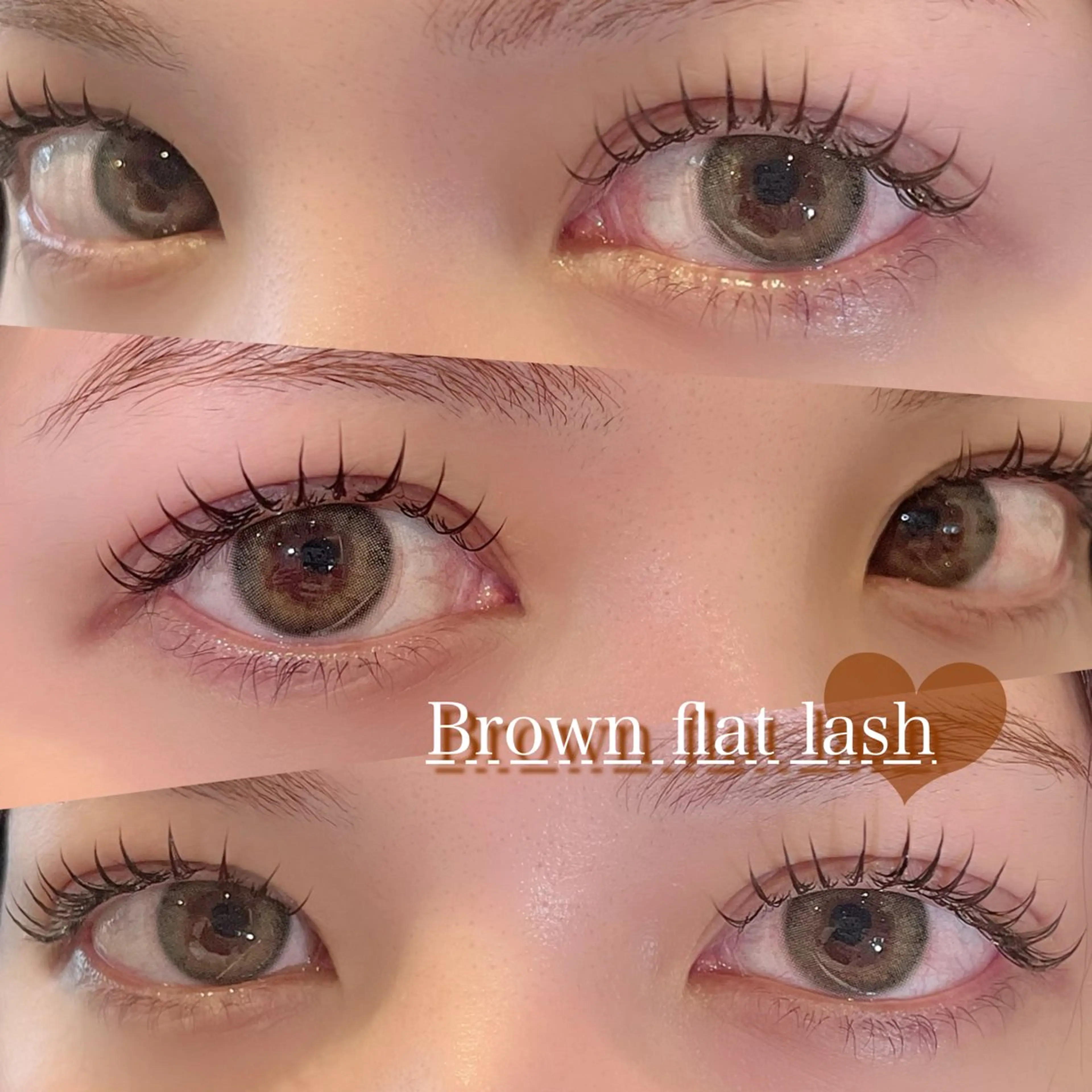 マツエク・マツパ 【束感まつげ🩷】 上原 あみのマツエク・マツパデザイン