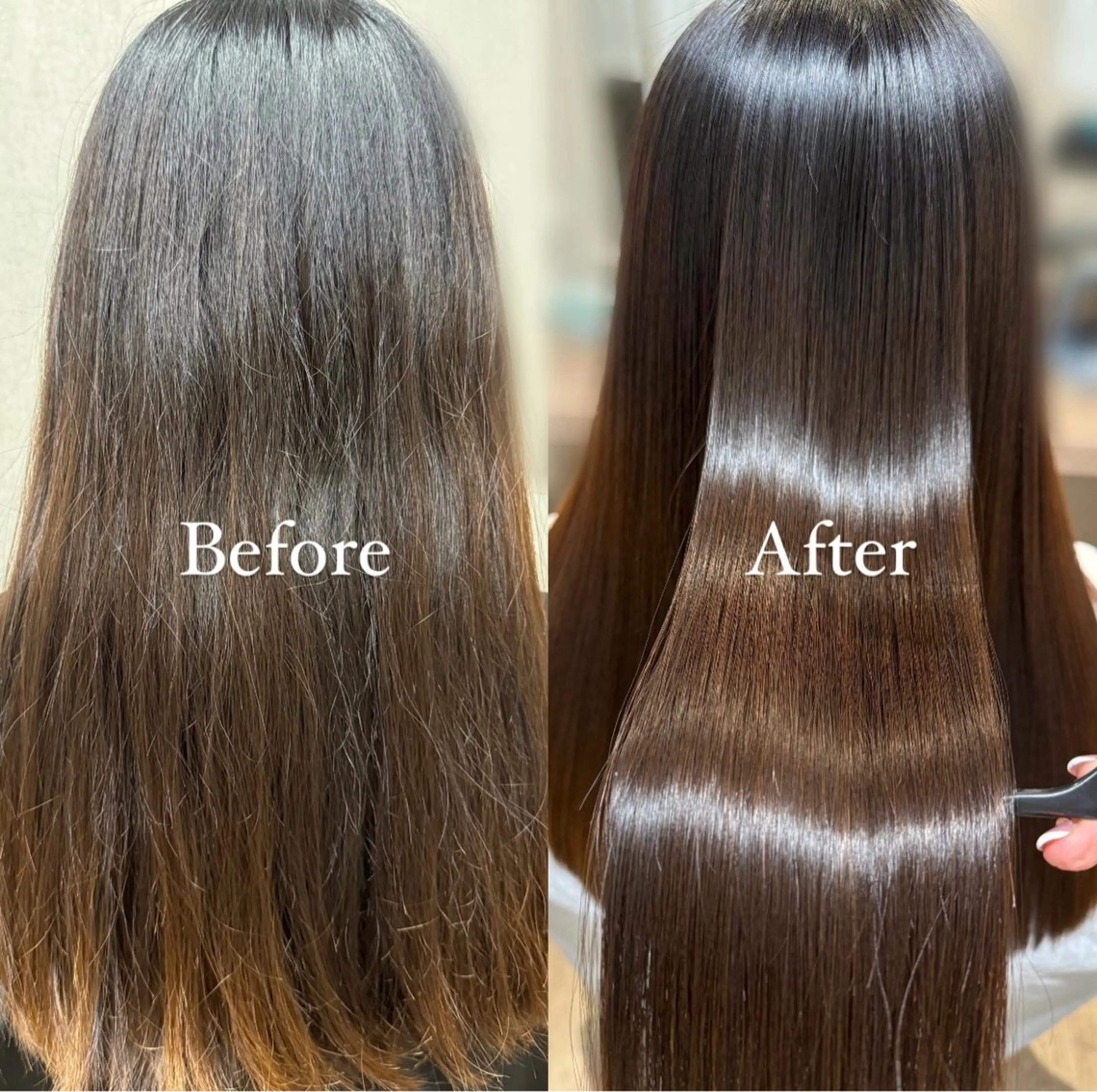 ロング 髪質改善 縮毛矯正 Eriko/ ヘアセット/美髪のヘアスタイル