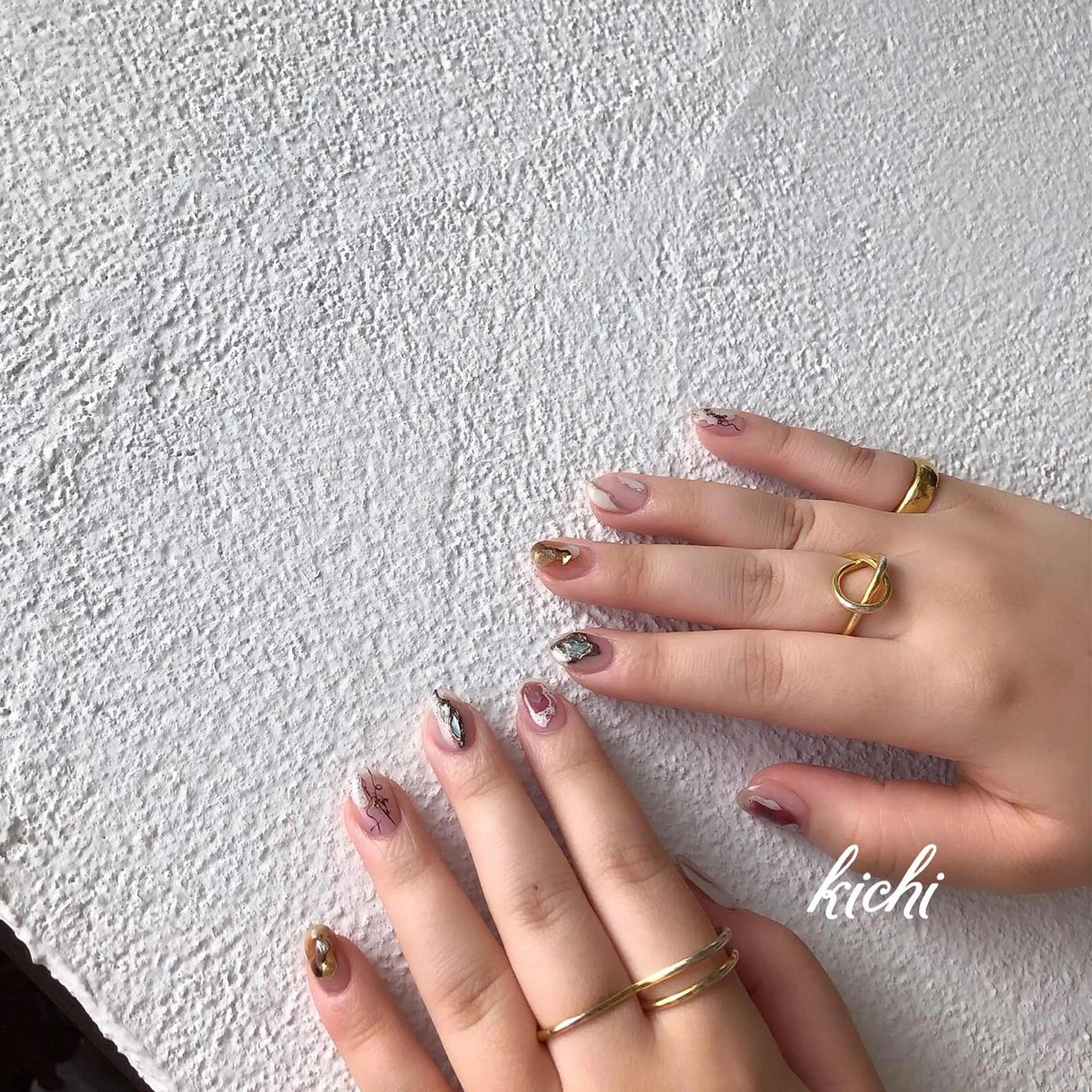 ネイル kichi･:* みじゅのネイルデザイン