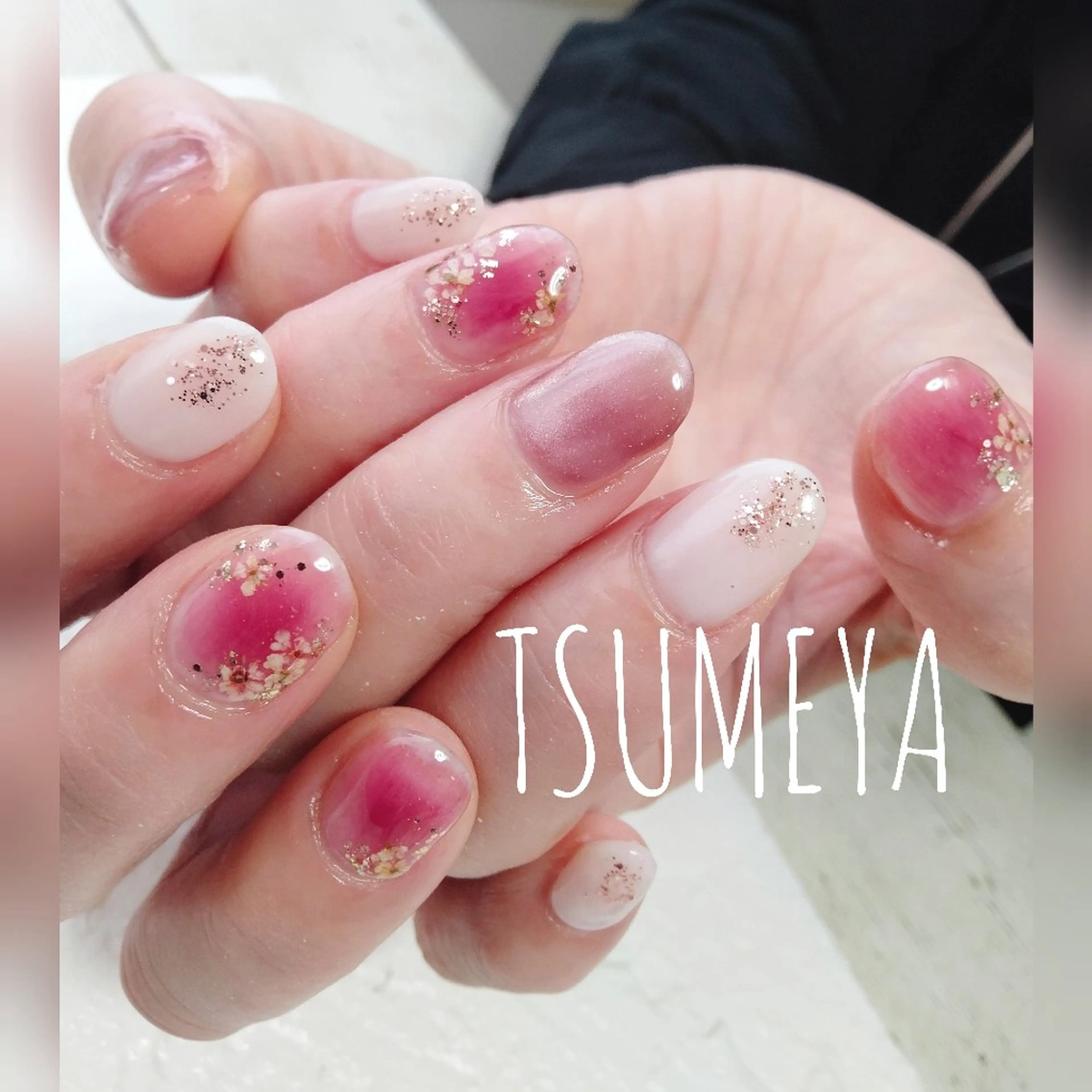 ネイル チークネイル ハンドネイル _TSUMEYA _のネイルデザイン