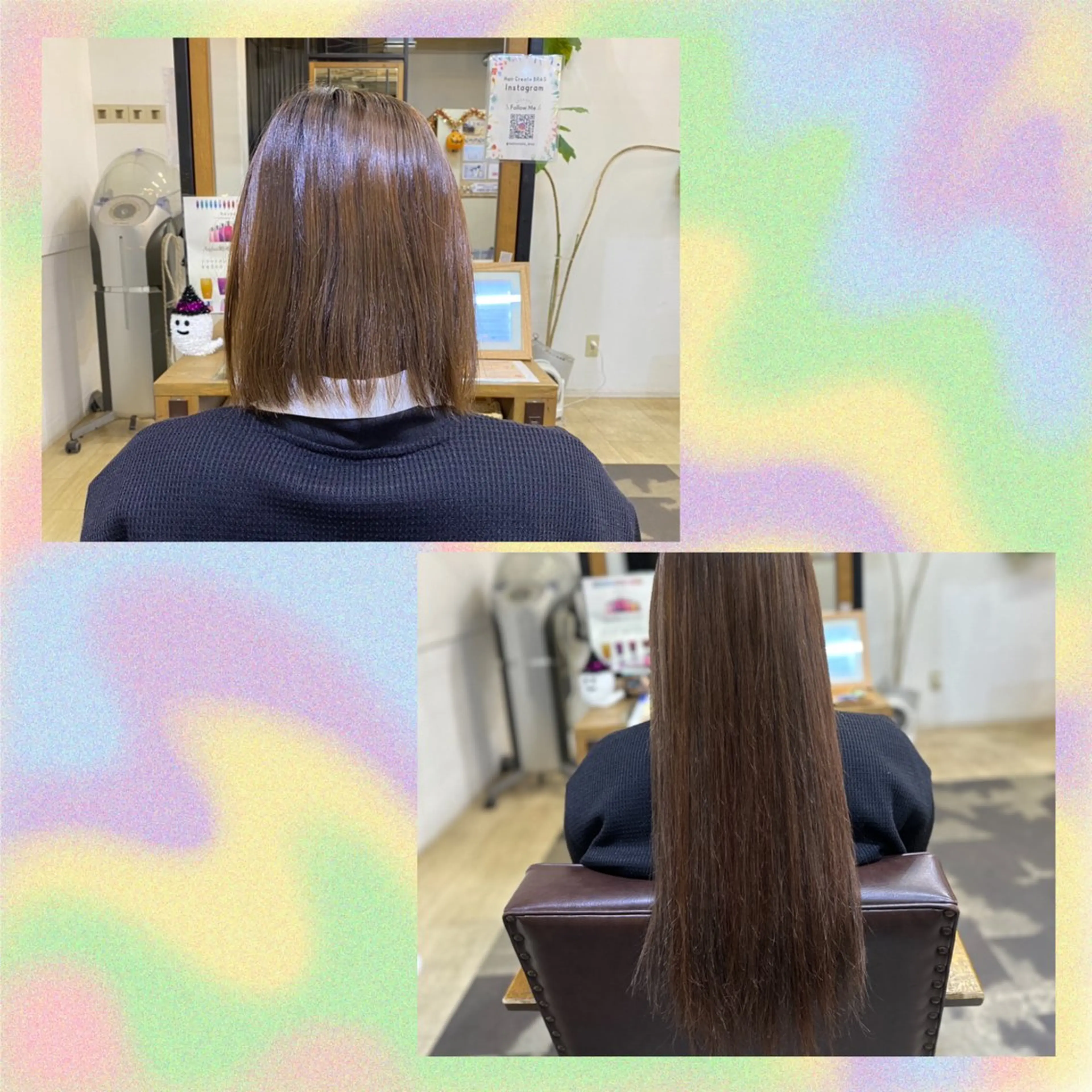 ロング 🩶BRAS 🩶のヘアスタイル