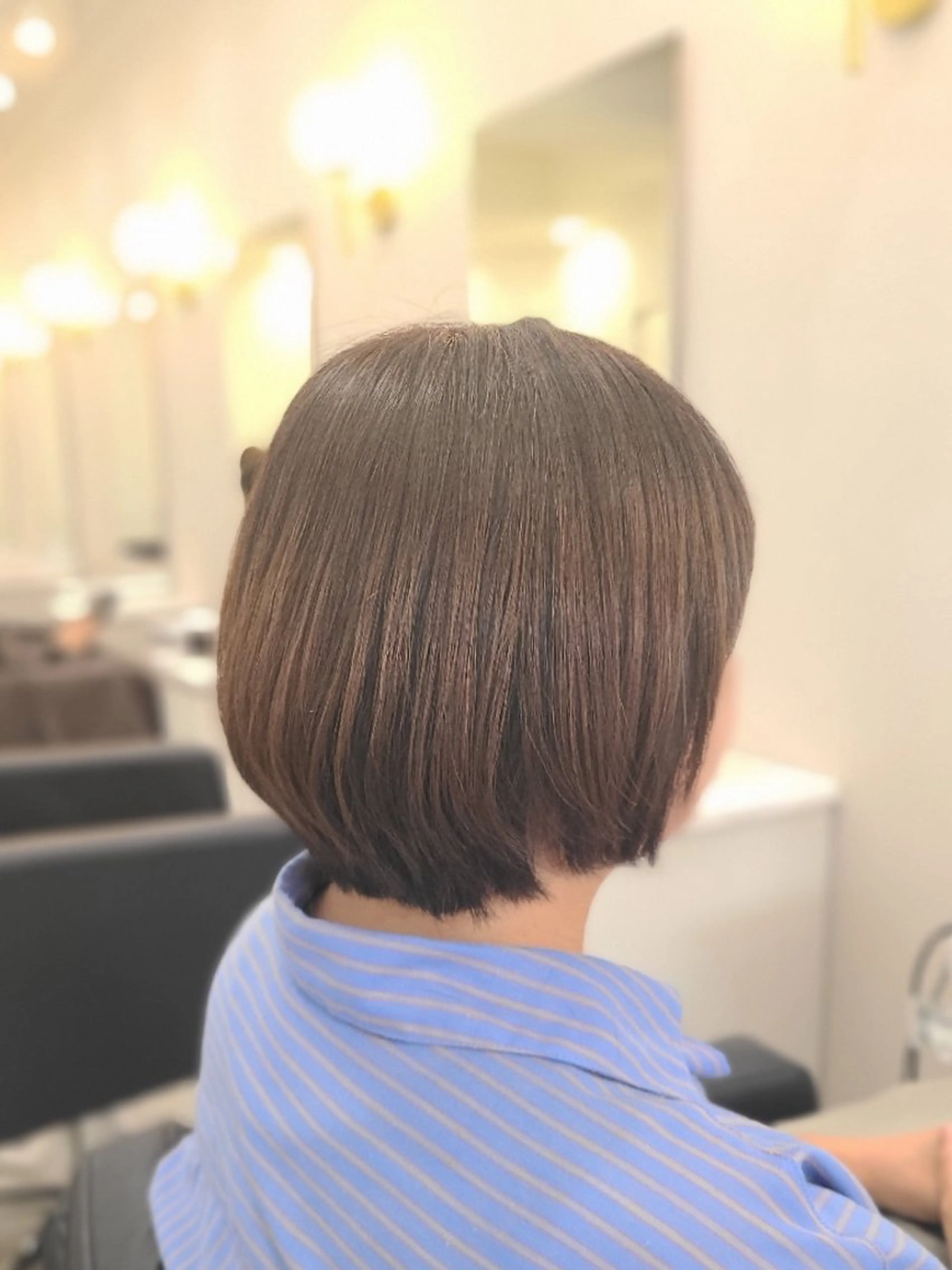 ショート ショートボブ ボブ ショートヘア カット 桐島 令奈のヘアスタイル