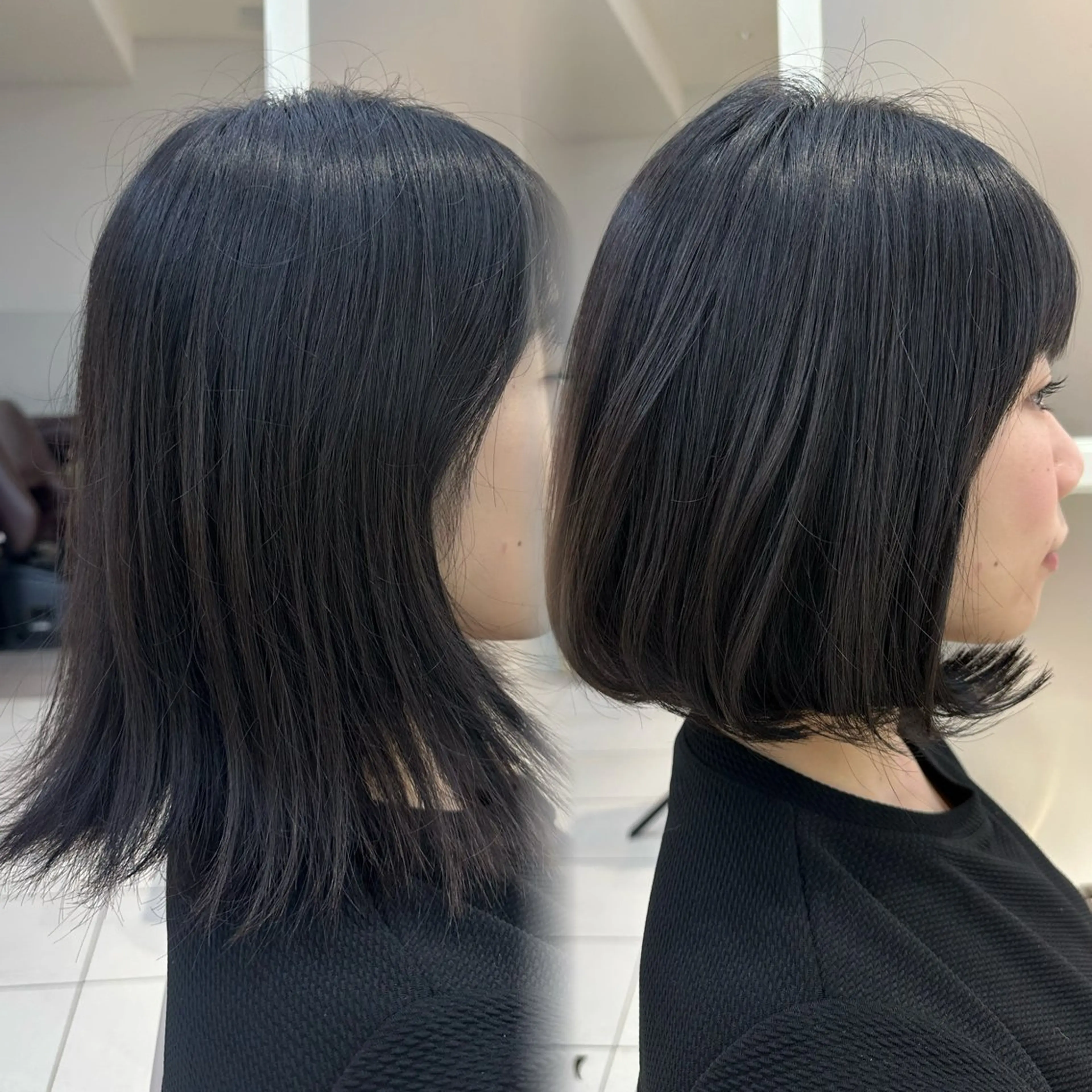 ショート oto🤍×美髪× ローレイヤーのヘアスタイル