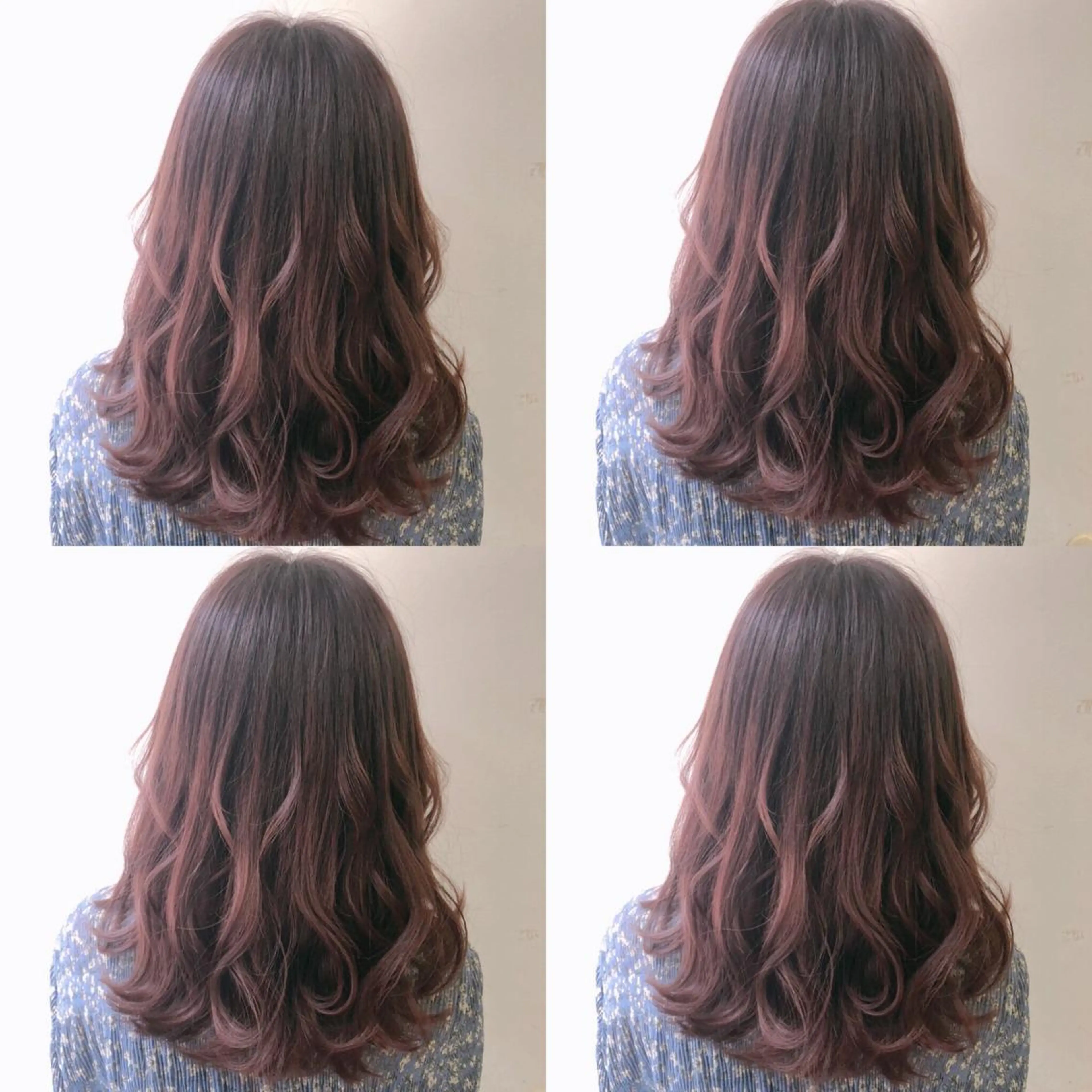 セミロング カラー グラデーションカラー ピンクカラー 🌷MAYU 🌷のヘアスタイル