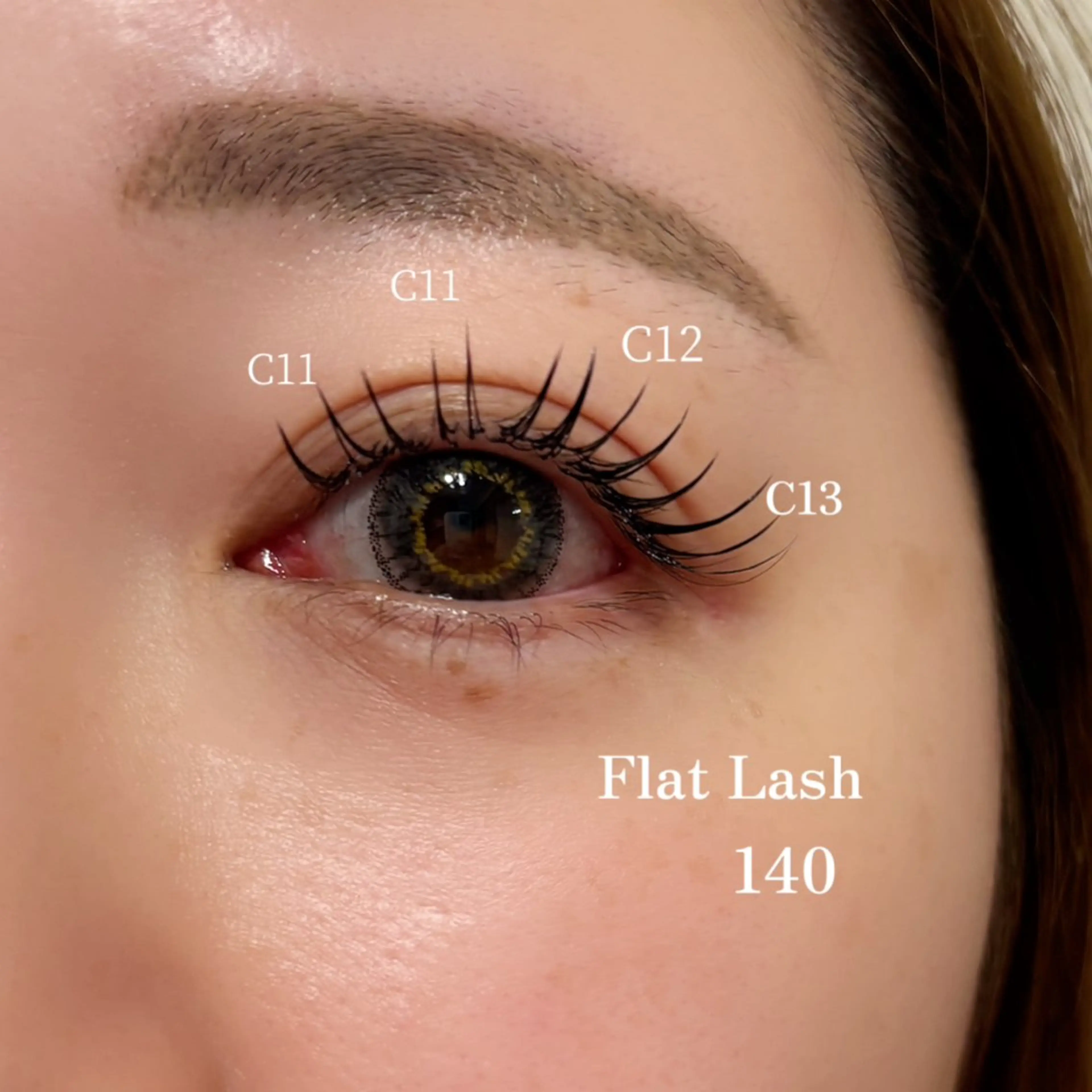 マツエク・マツパ mist所属・mist yuiのマツエク・マツパデザイン