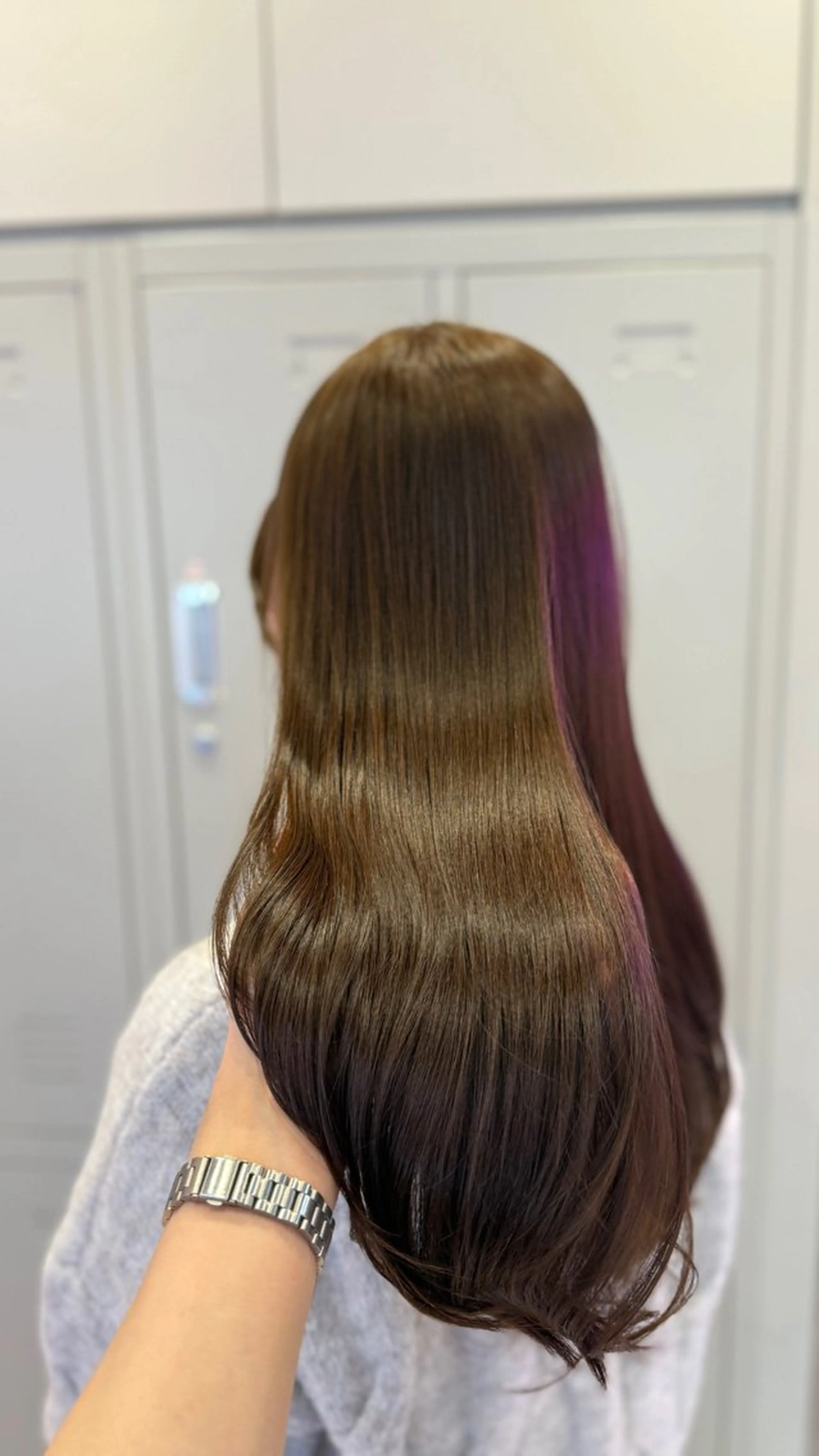 ロング ヘアカラー トリートメント 艶髪カラー MOMOEのヘアスタイル