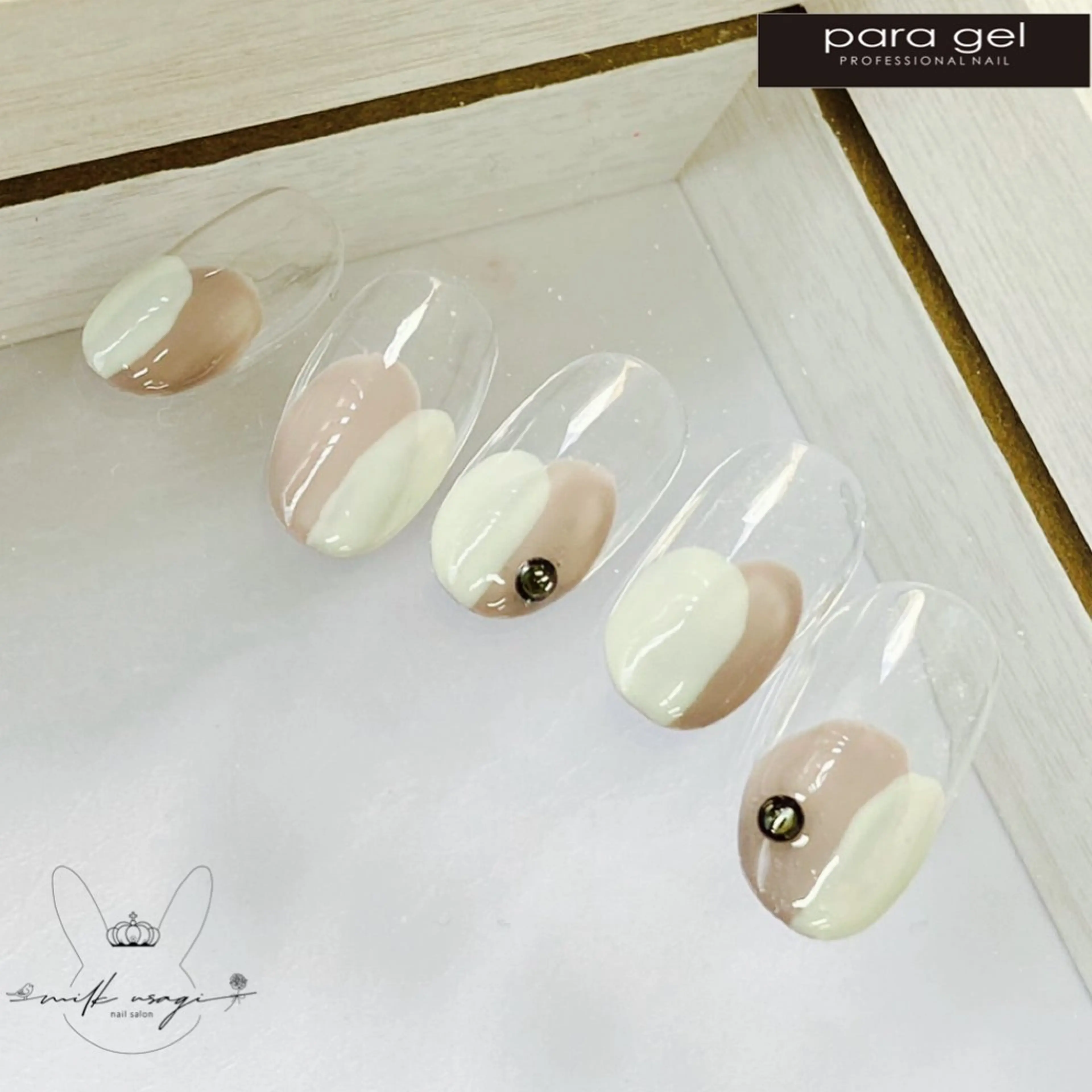 ネイル パラジェル専門店　認定サロンMILK USAGI三宮店所属・石堂 香のネイルデザイン