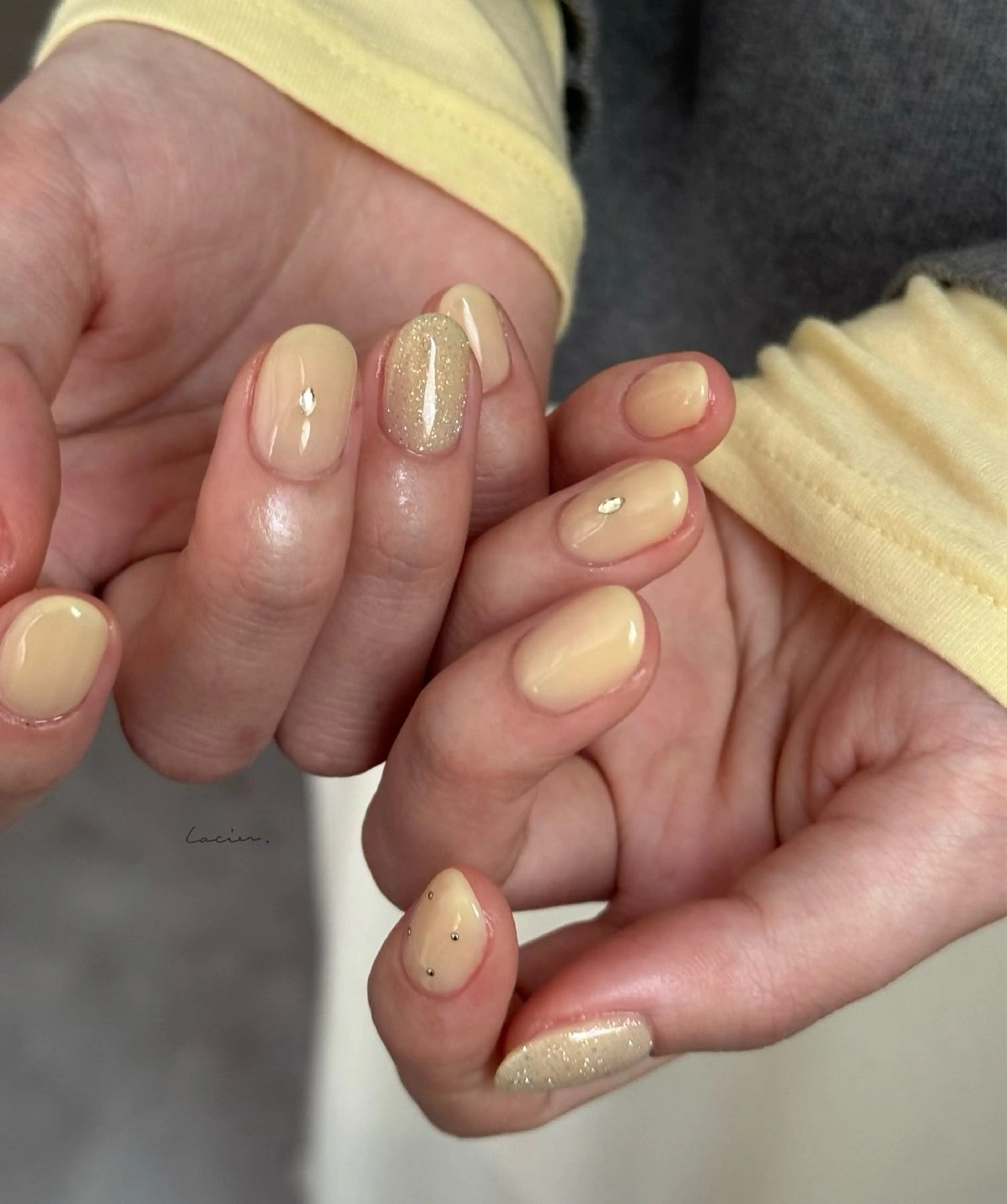 ネイル シンプルネイル ハンドネイル lacier nailのネイルデザイン