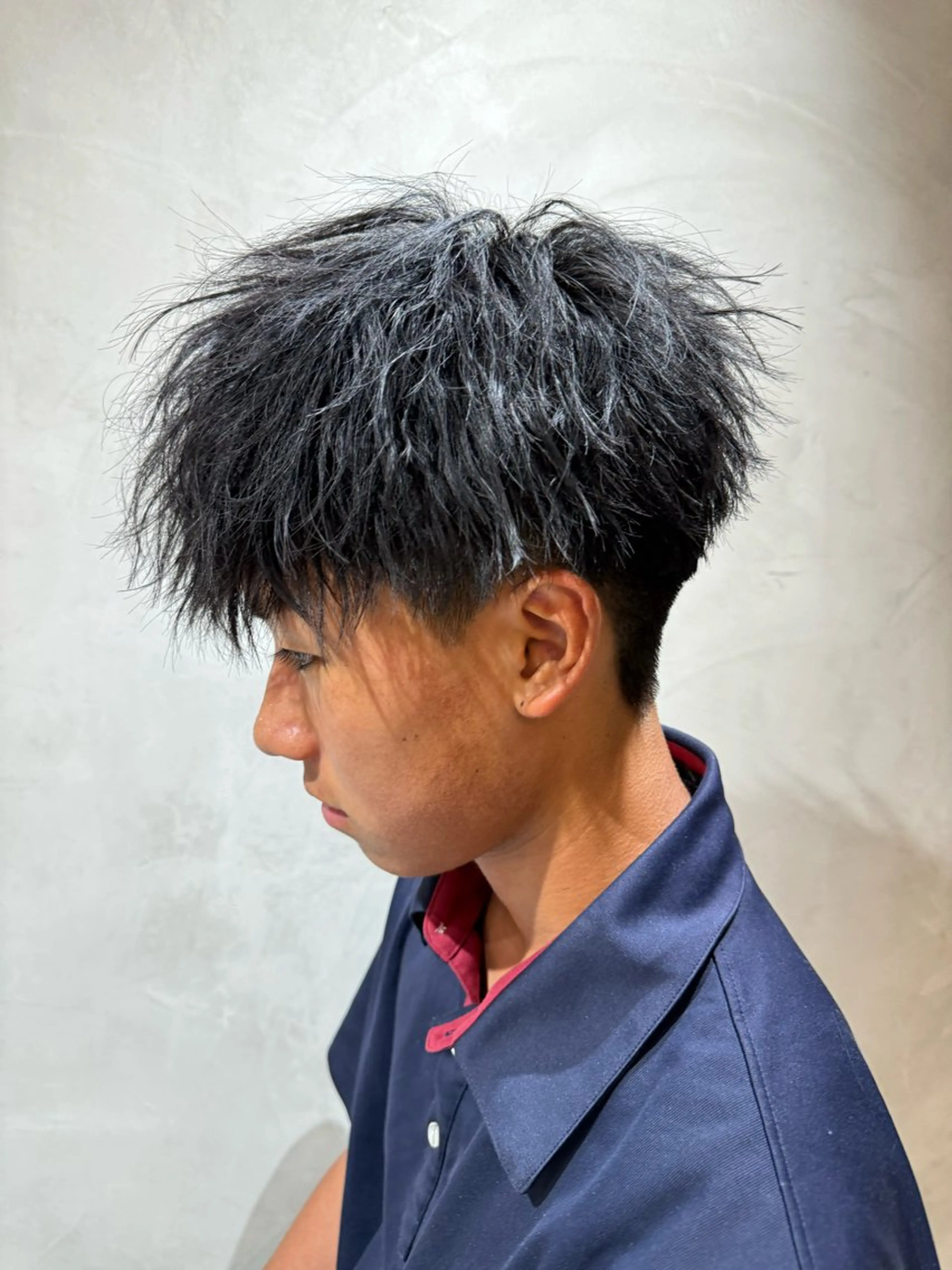 ショート パーマ メンズ メンズパーマ ツイストスパイラルパーマ スパイラルパーマ nico TOKYO 横浜所属・横浜/レイヤー/ カネコのヘアスタイル