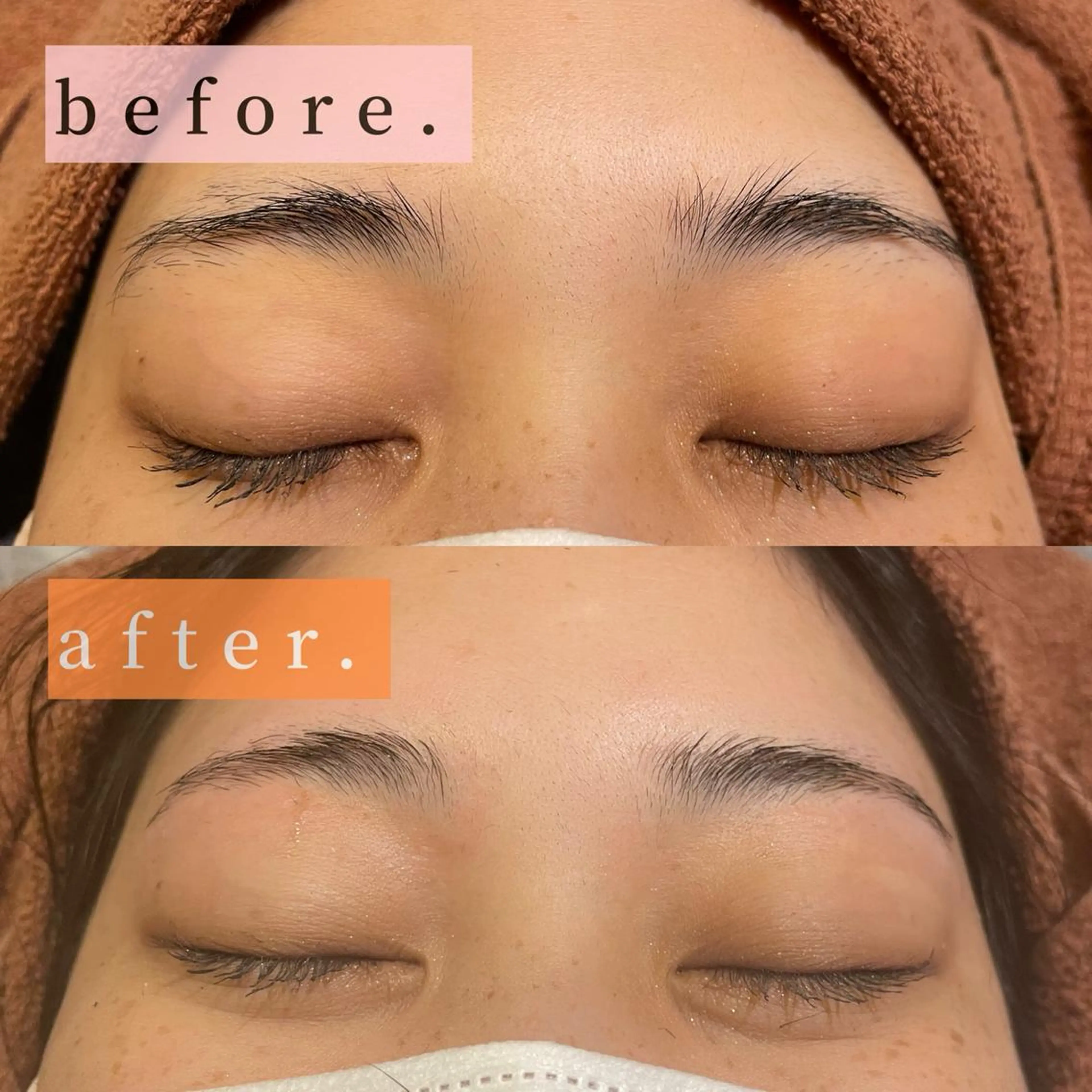 マツエク・マツパ アイブロウ 桑田 新菜のヘアスタイル