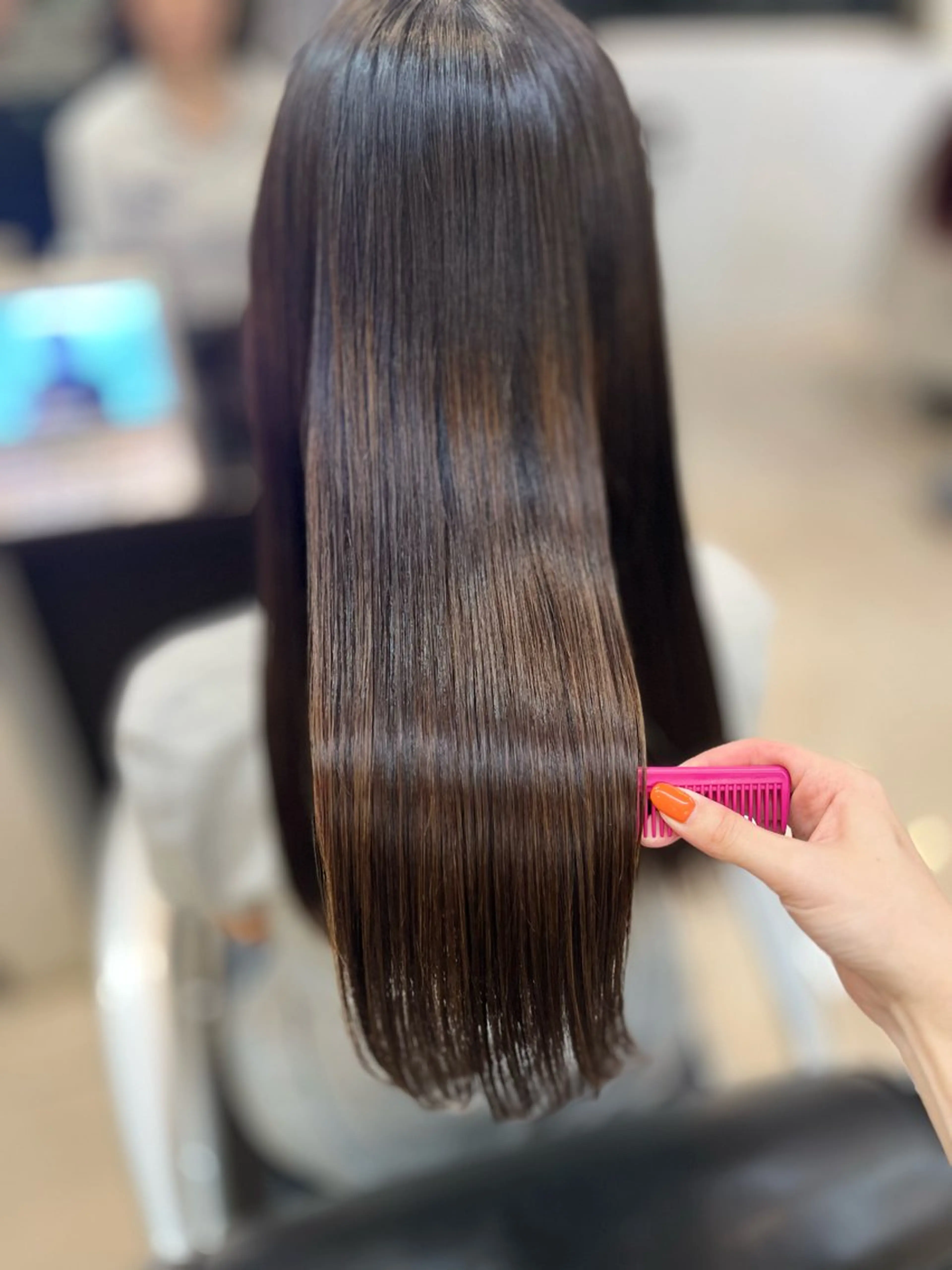 ロング パーマ 縮毛矯正 STREAM HAIR所属・🍒 SANA🍒のヘアスタイル