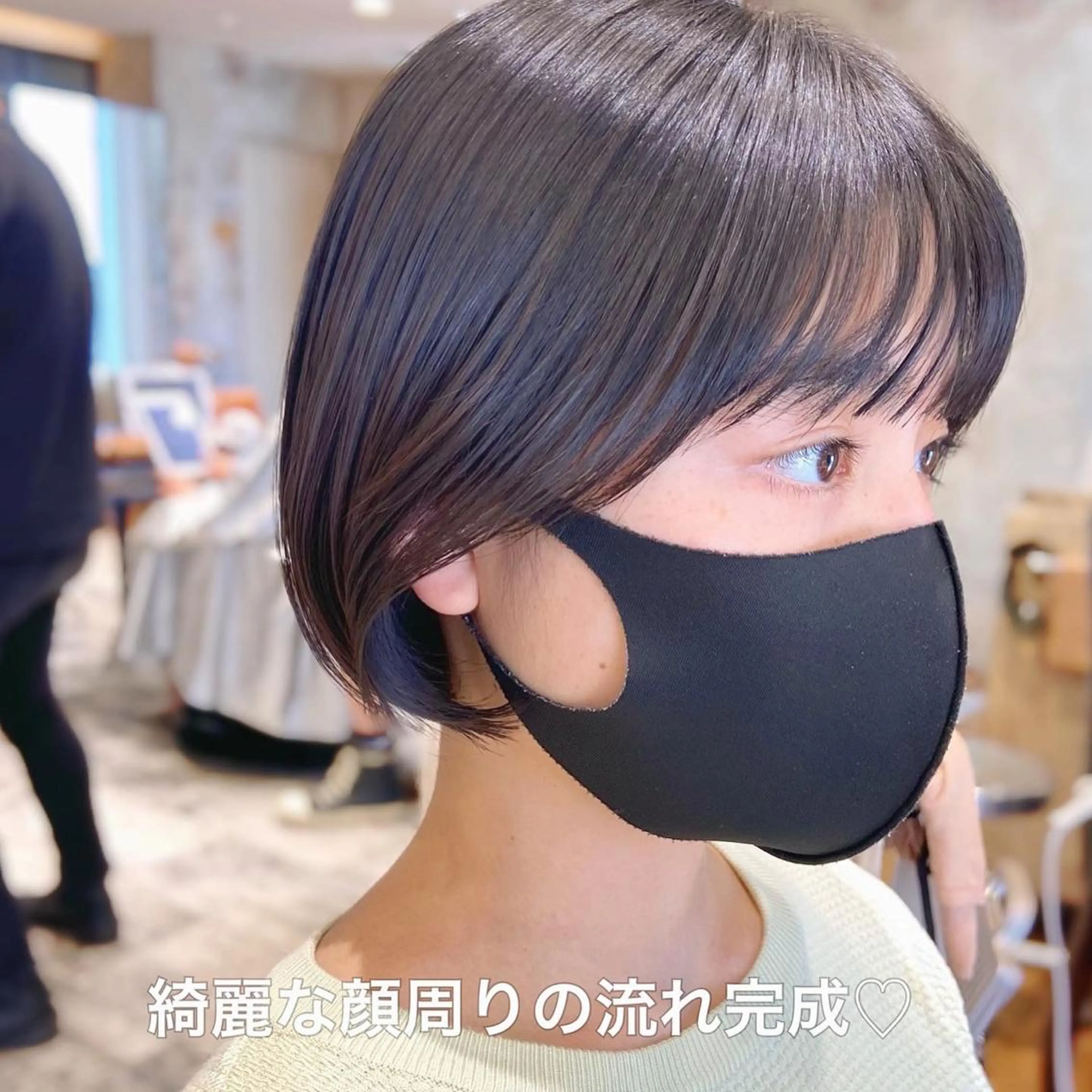 セミロング カラー パーマ ヘアアレンジ 似合わせカット 小顔カット Surpass所属・🌈小顔似合わせ SHIHO🌈のヘアスタイル