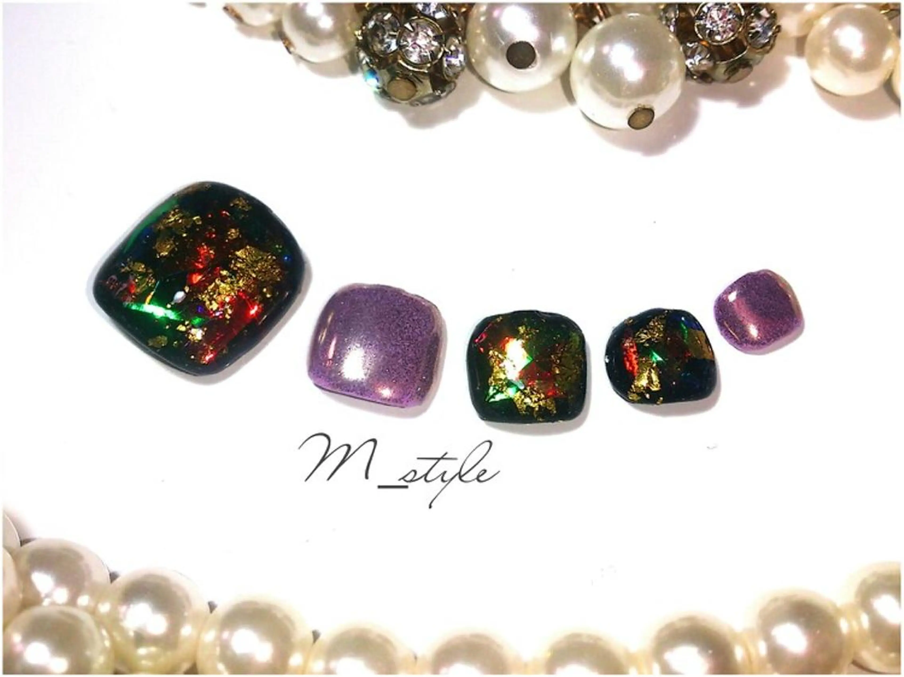 ネイル 下妻市ﾈｲﾙｻﾛﾝ M_styleのネイルデザイン