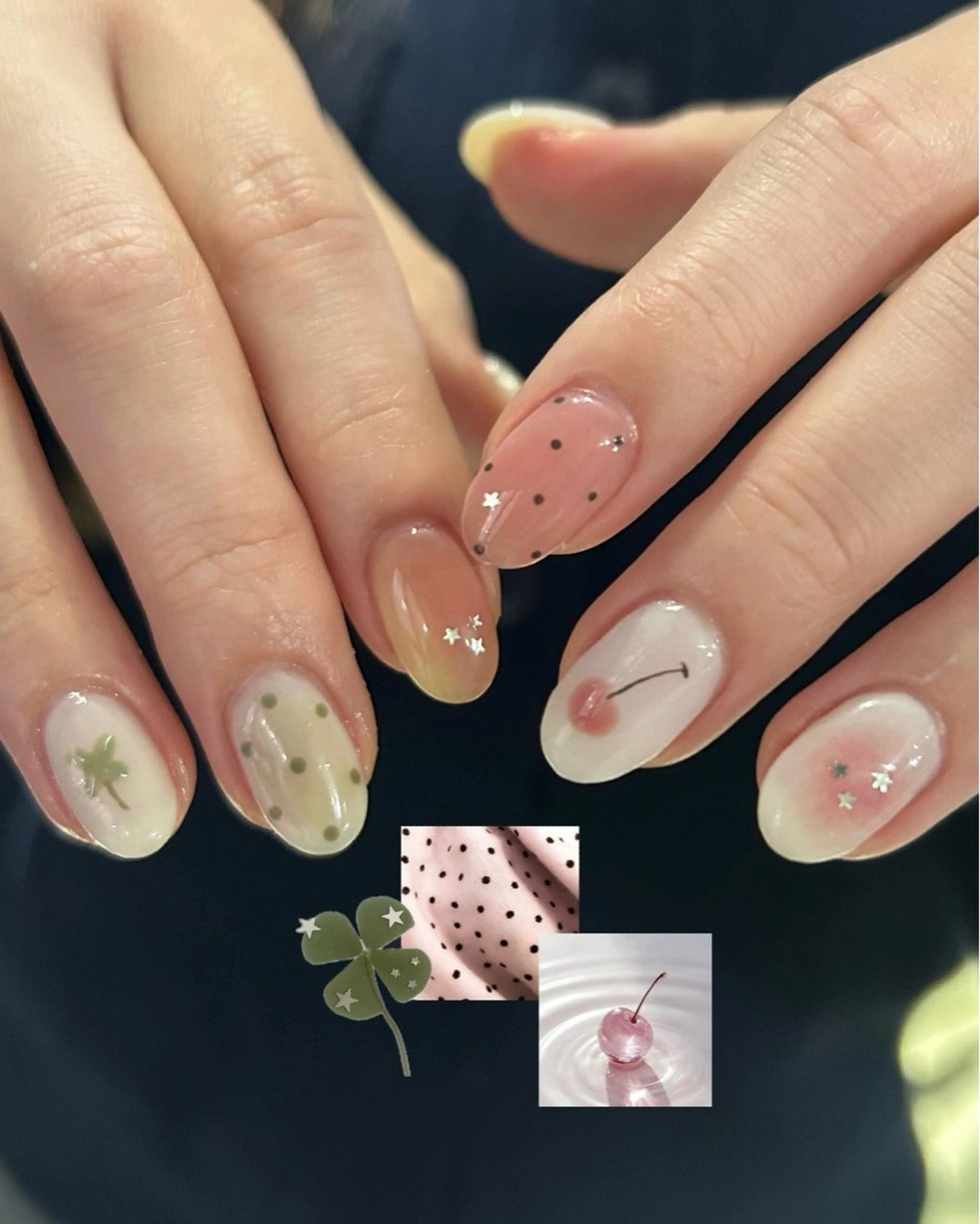 ネイル ハンドネイル フットネイル ASA nail / アート☀︎ニュアンスのネイルデザイン