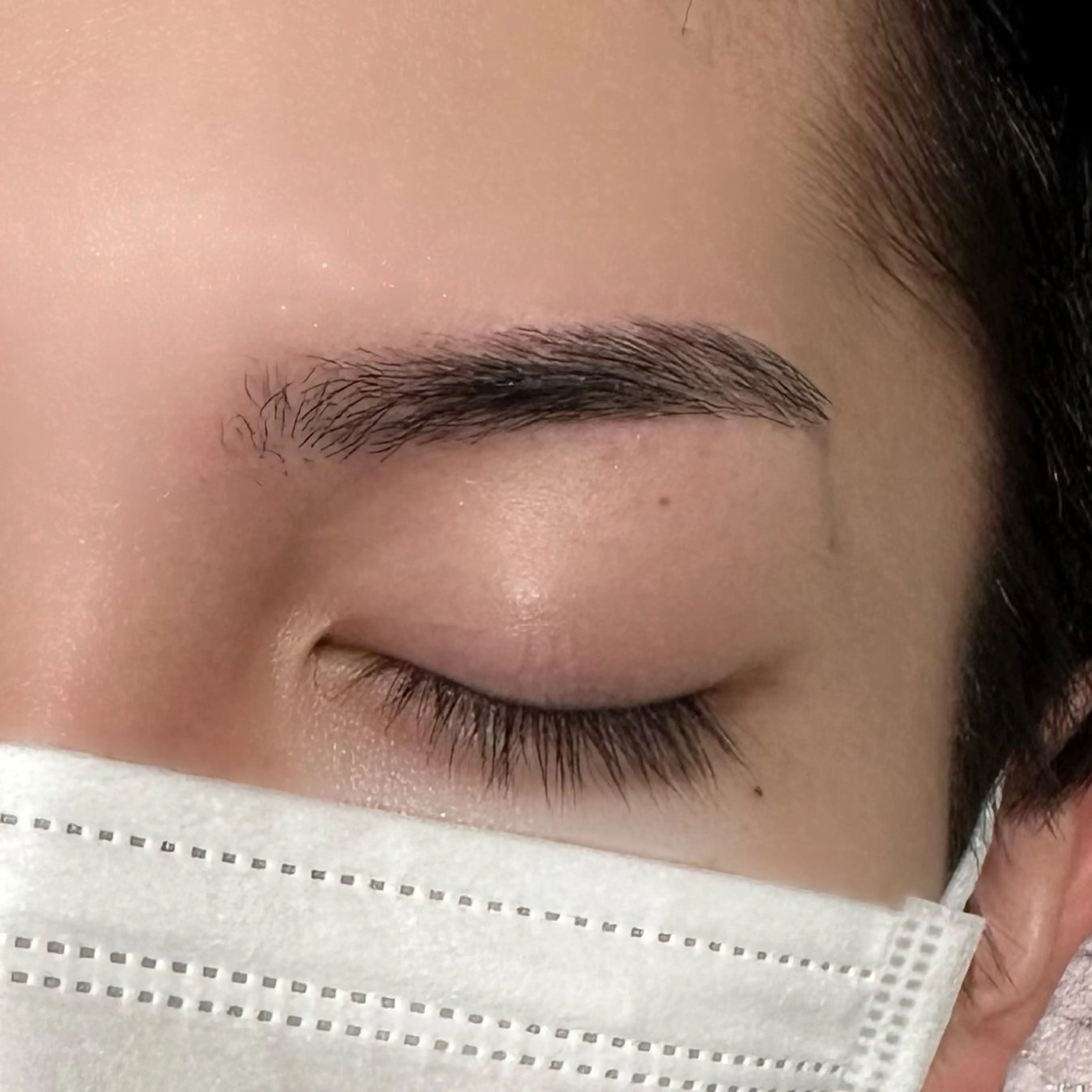 アイブロウ メンズアイブロウ amitie nami˖*のマツエク・マツパデザイン