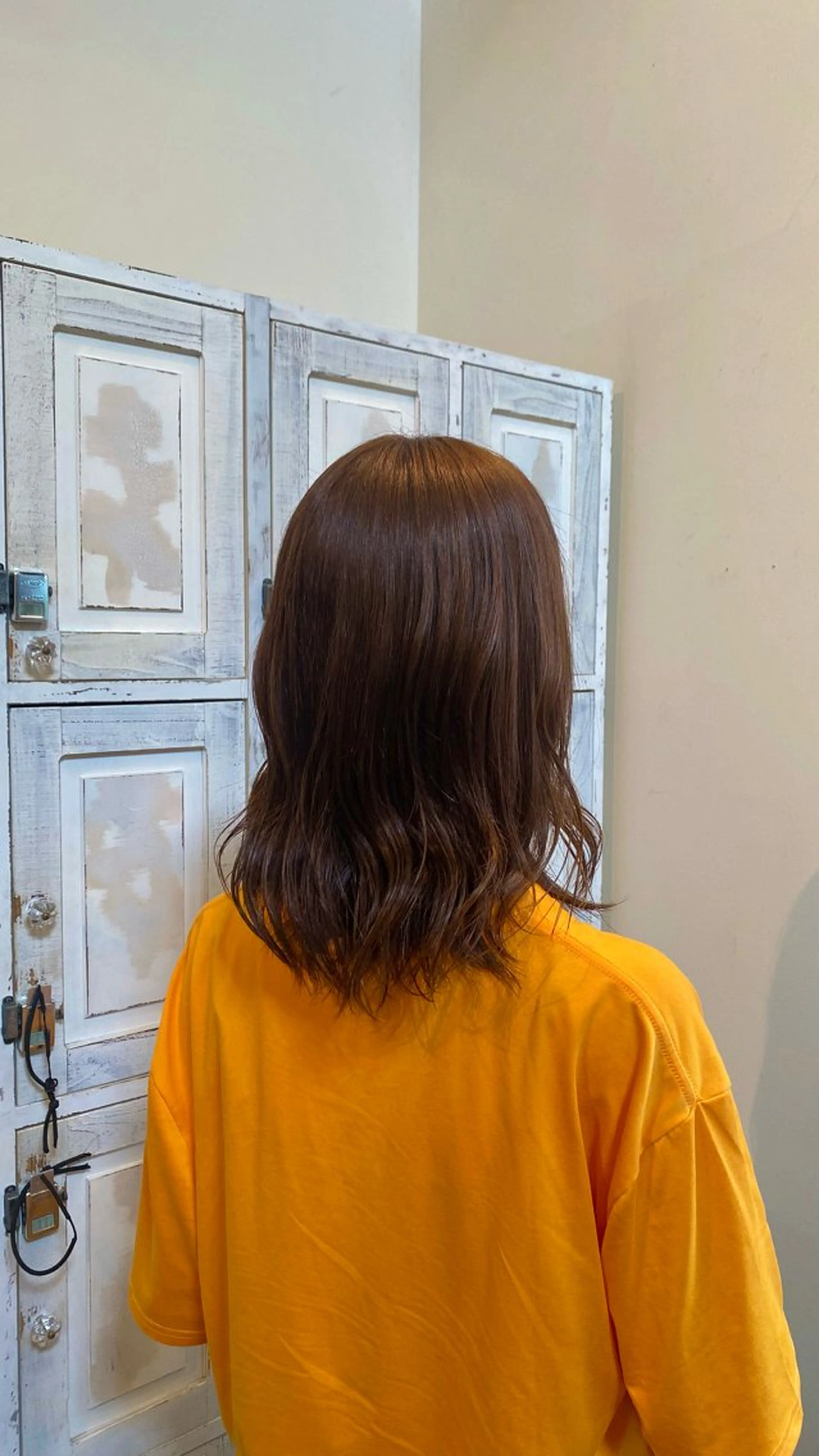 ミディアム ヘアカラー トリートメント モデルさん募集中🎀 内藤ほのか/艶カラーのヘアスタイル