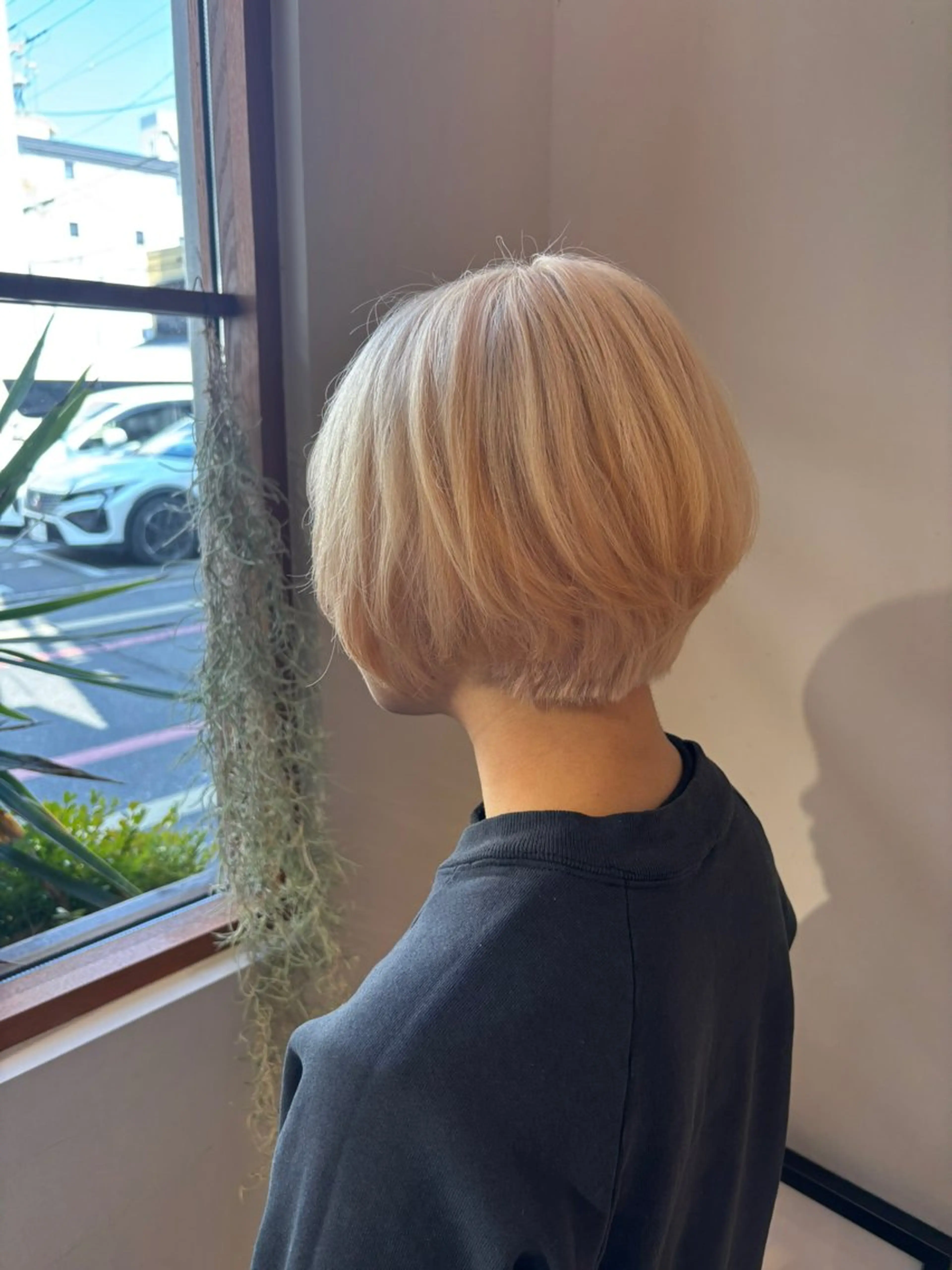 ショート くびれヘア ショートヘア カット 咲月/モード風/ボブ /ナチュラルカラーのヘアスタイル