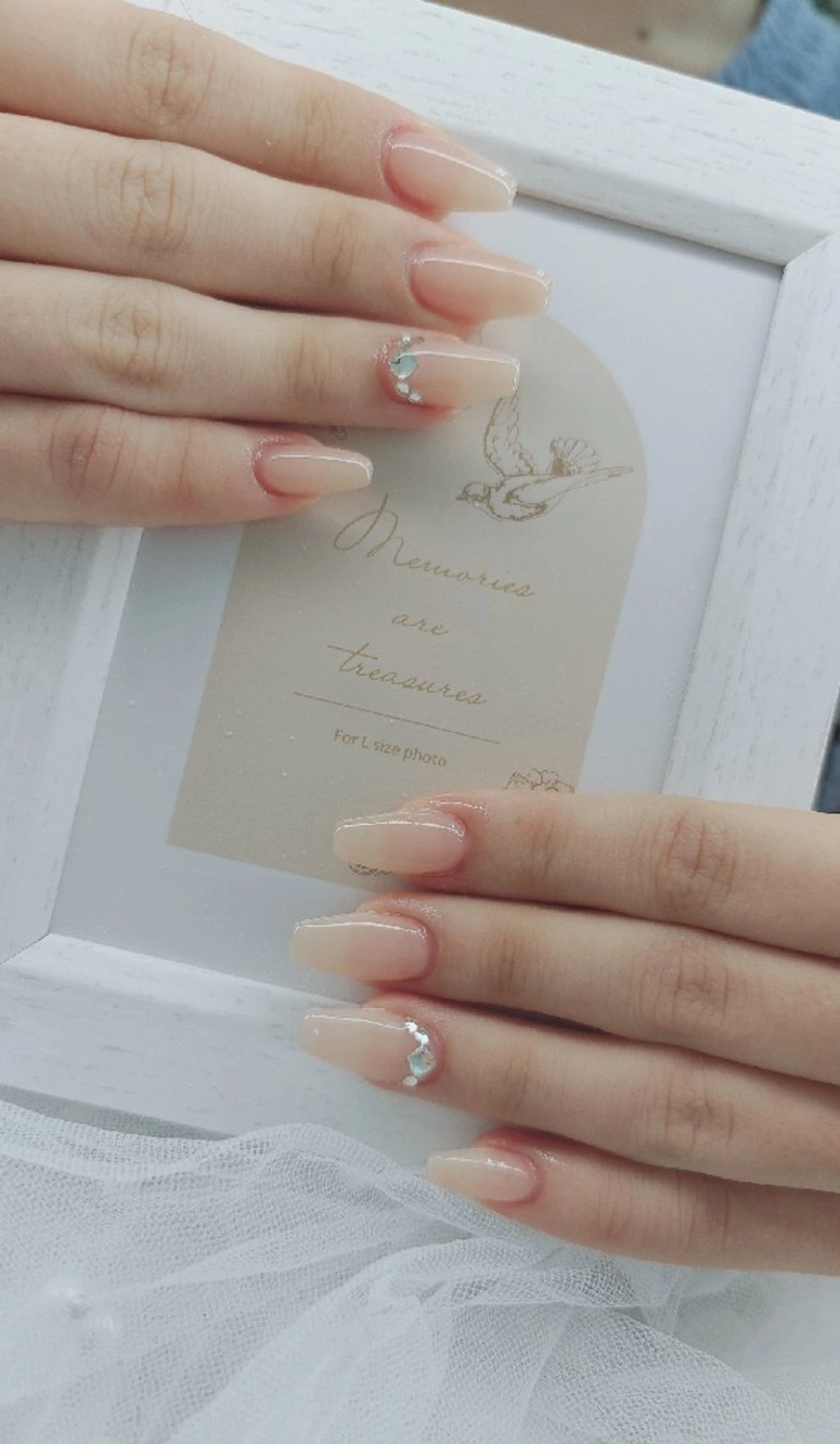 ネイル べっ甲ネイル チークネイル フレンチネイル 韓国ネイル ニュアンスネイル ハンドネイル ♡Sherry  Nail♡のネイルデザイン