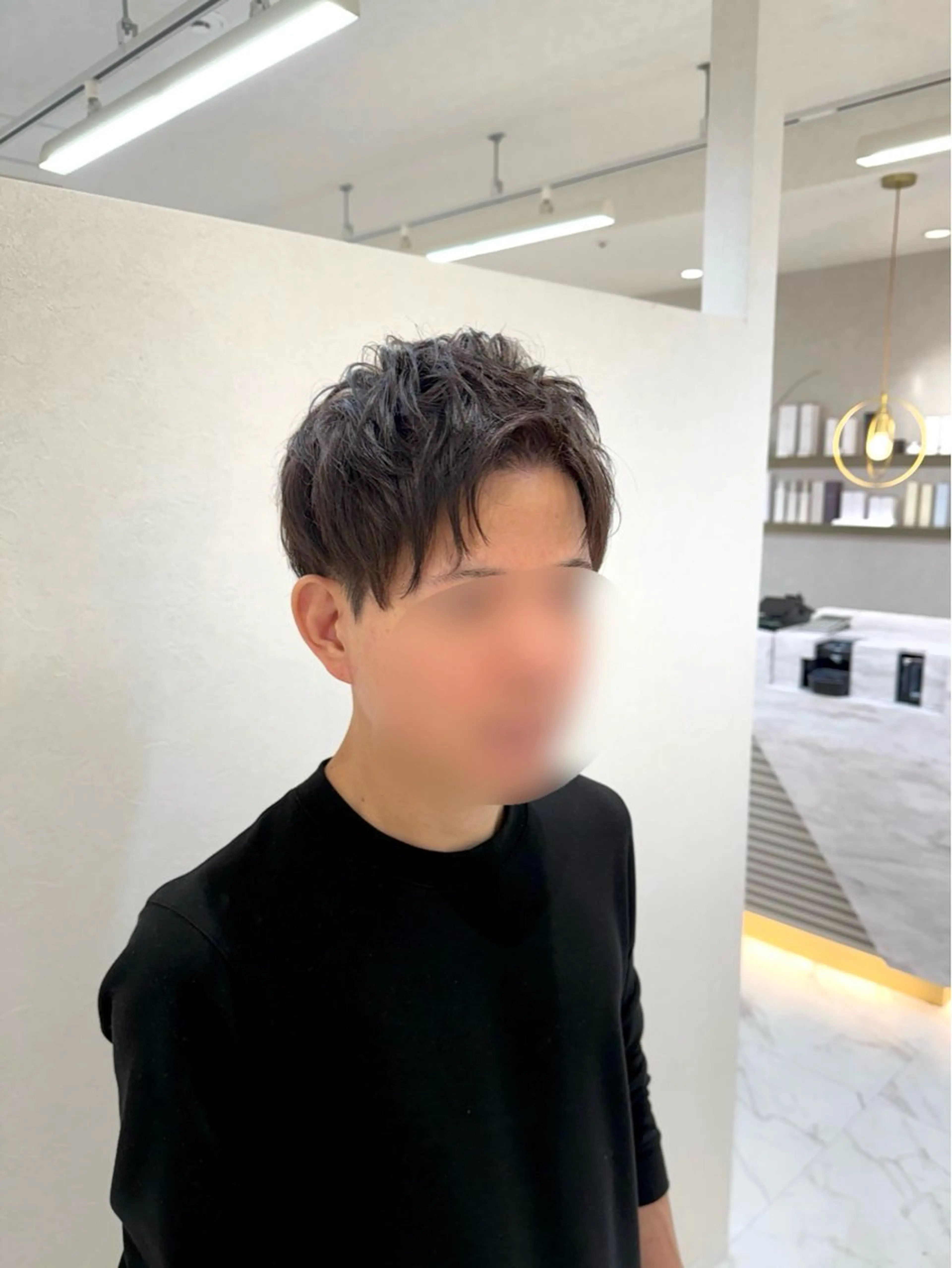 ショート メンズ メンズショート ツーブロック 顔周りカット ショートヘア カット 三宮/艶髪カラー /縮毛矯正/北條弘樹のヘアスタイル