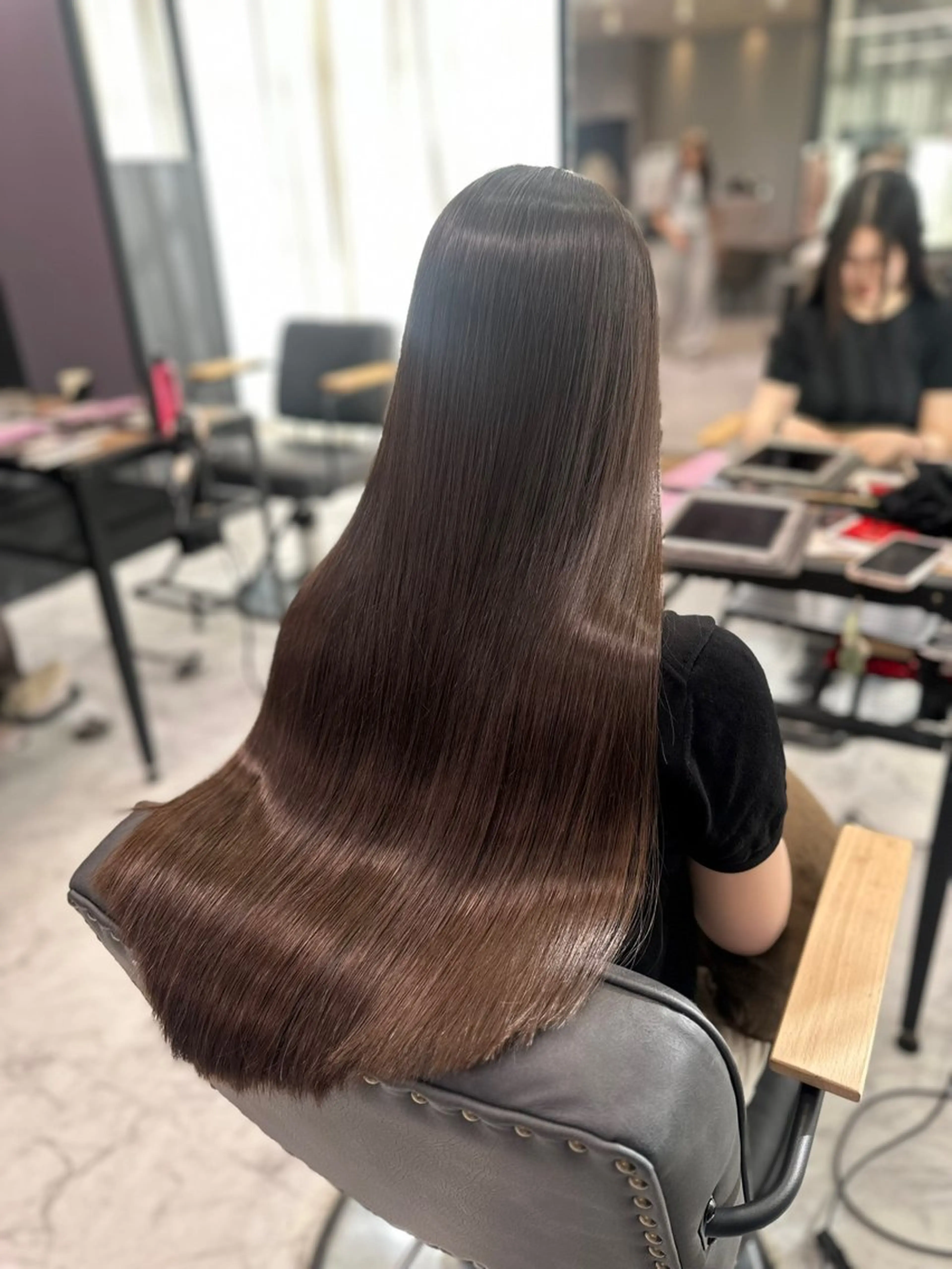 ロング 縮毛矯正 トリートメント RAF TOKYO 2nd所属・美髪矯正/髪質改善/ ヒロムのヘアスタイル