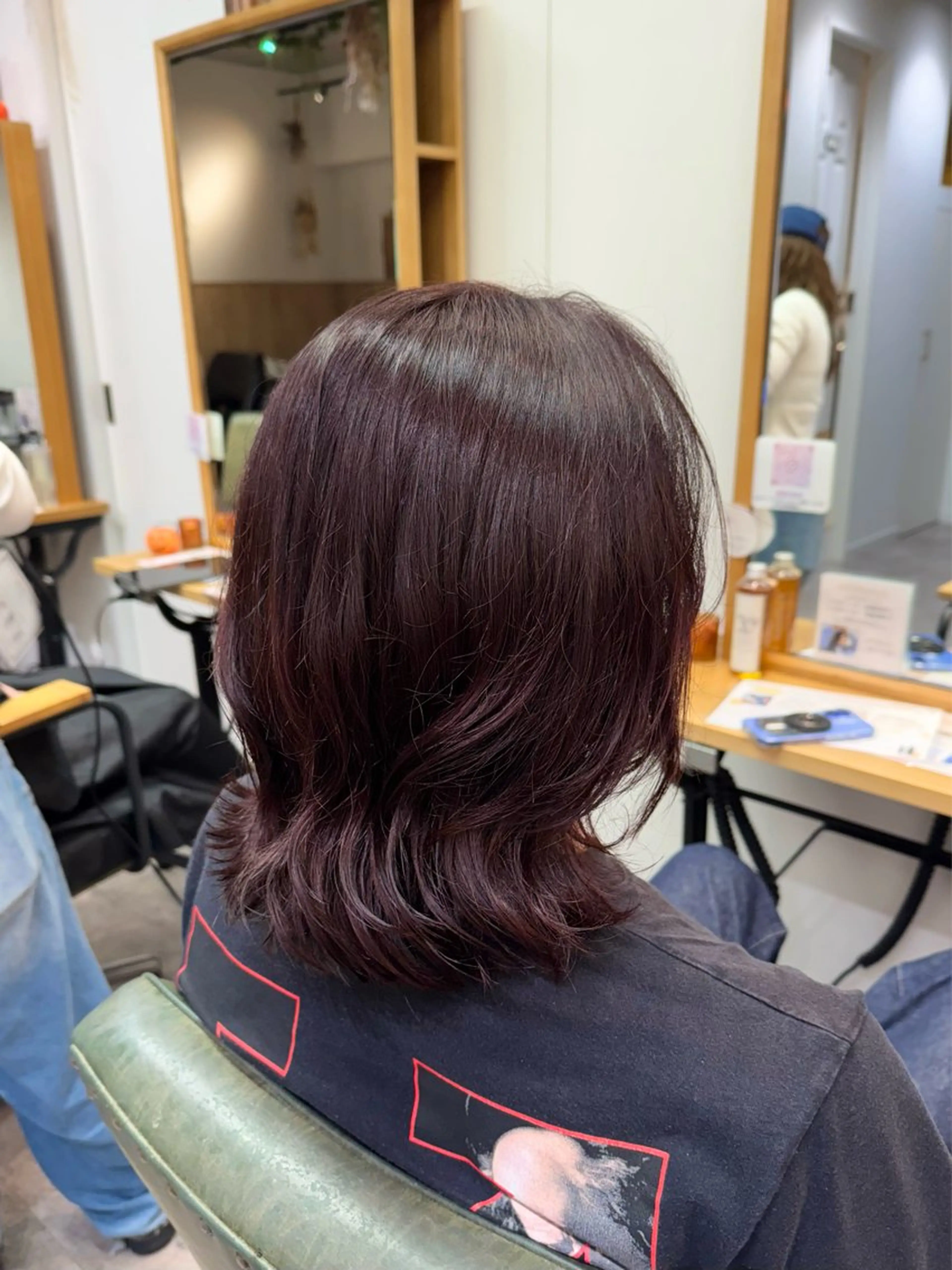 セミロング カラー ヘアカラー トリートメント ヘアセット 縮毛矯正/艶髪カラー /パーマ/ひふみ🌱のヘアスタイル