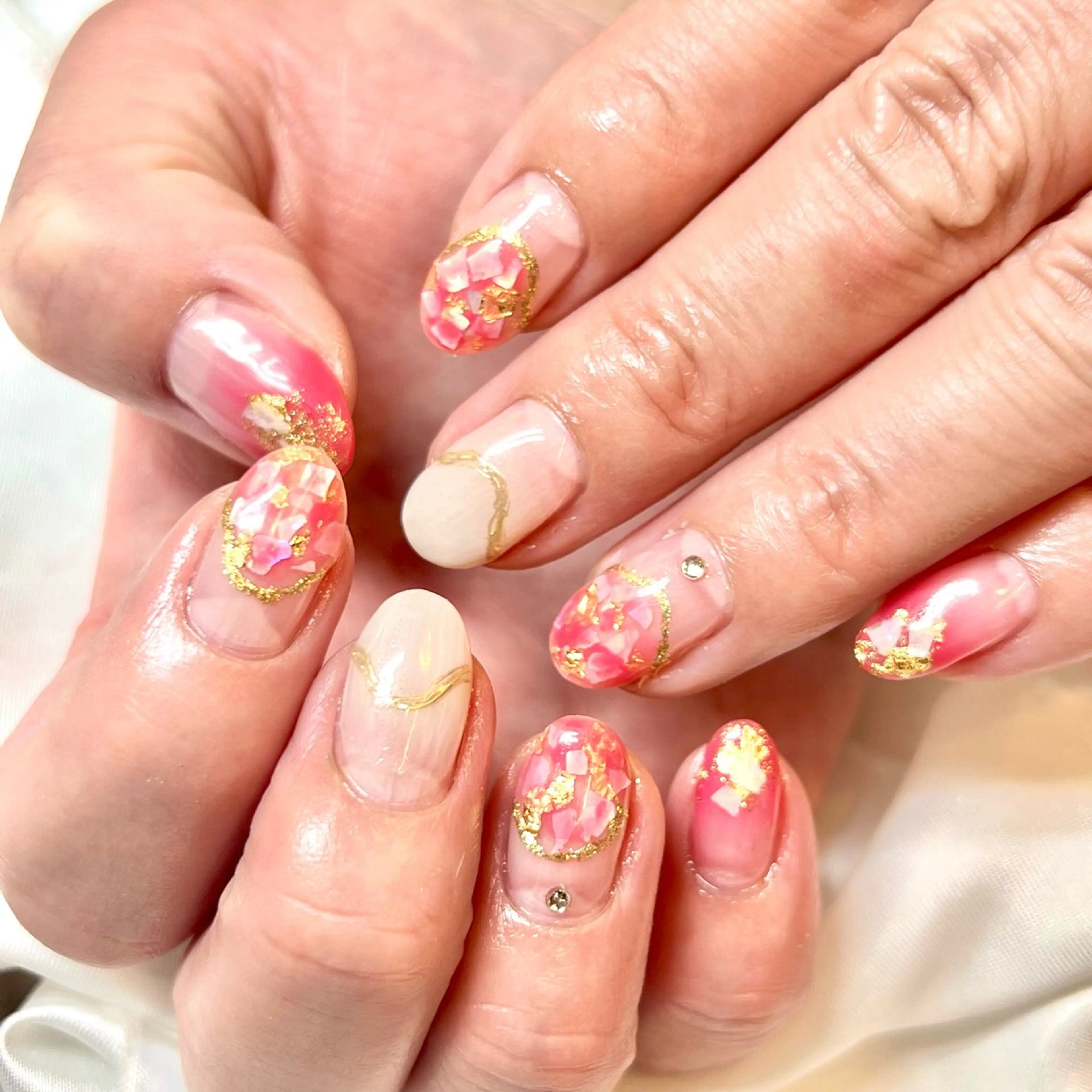 ネイル ハンドネイル clover nailのネイルデザイン
