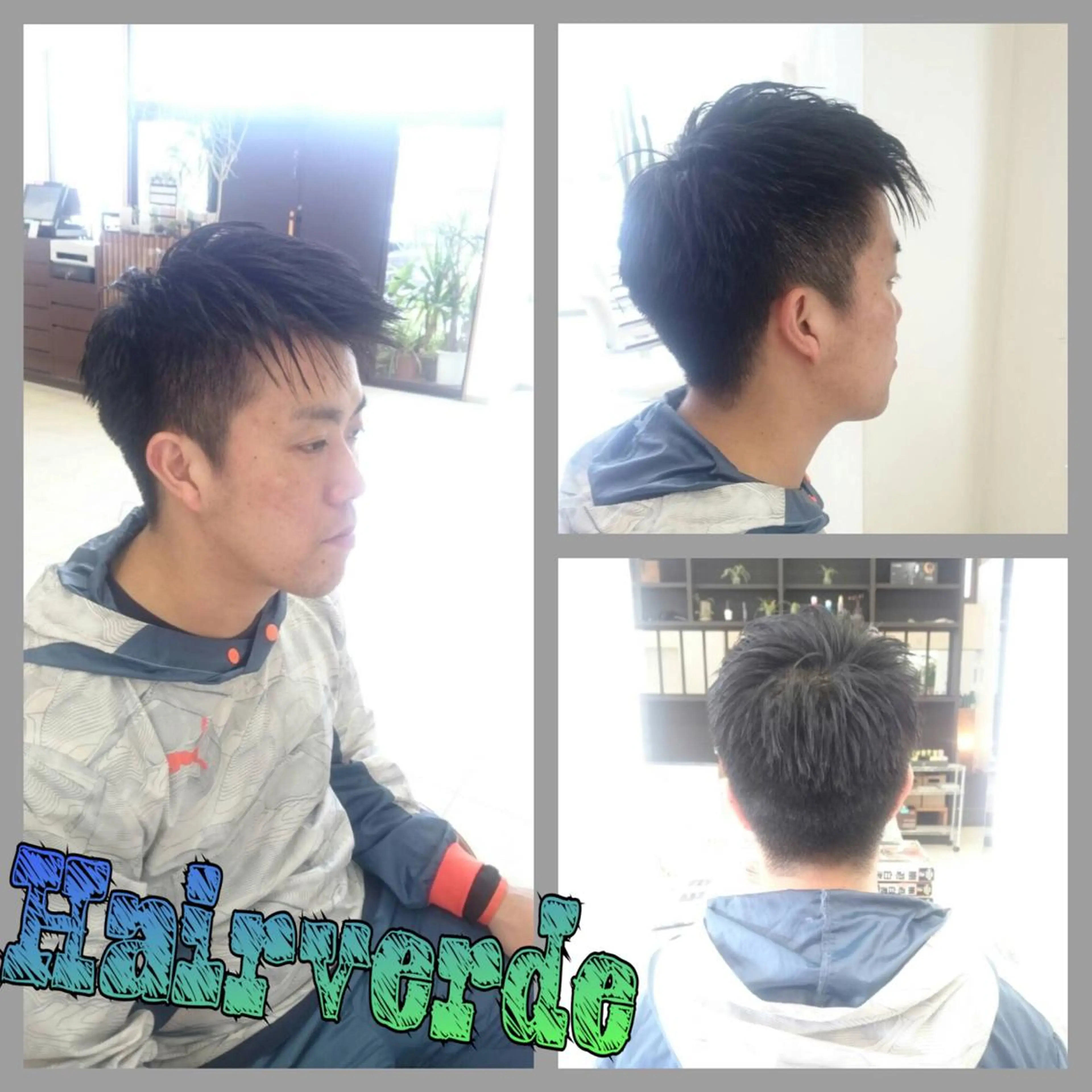 ショート メンズ Hair VERDEのヘアスタイル