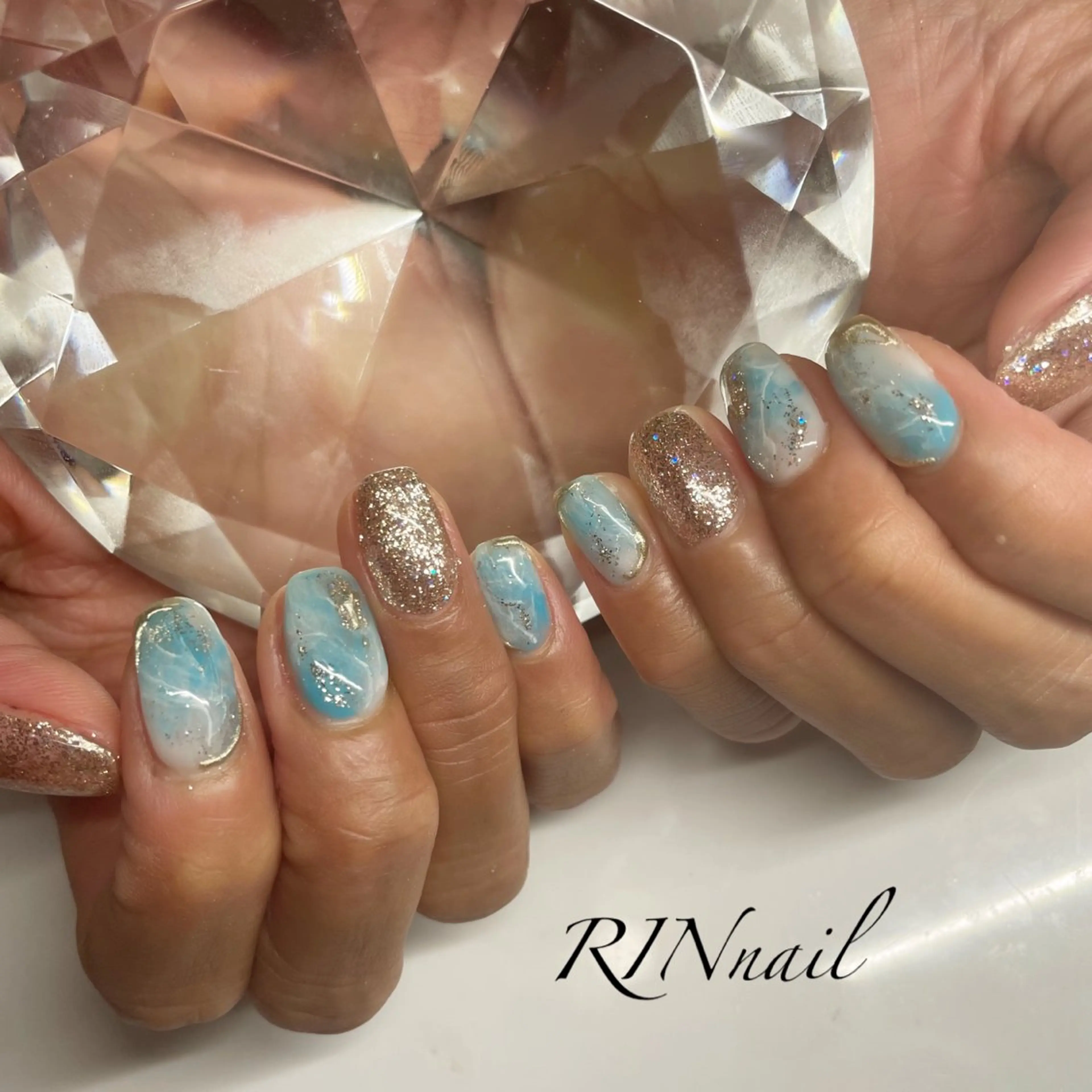 ネイル ハンドネイル ハンドケア RIN HOMEnailのネイルデザイン