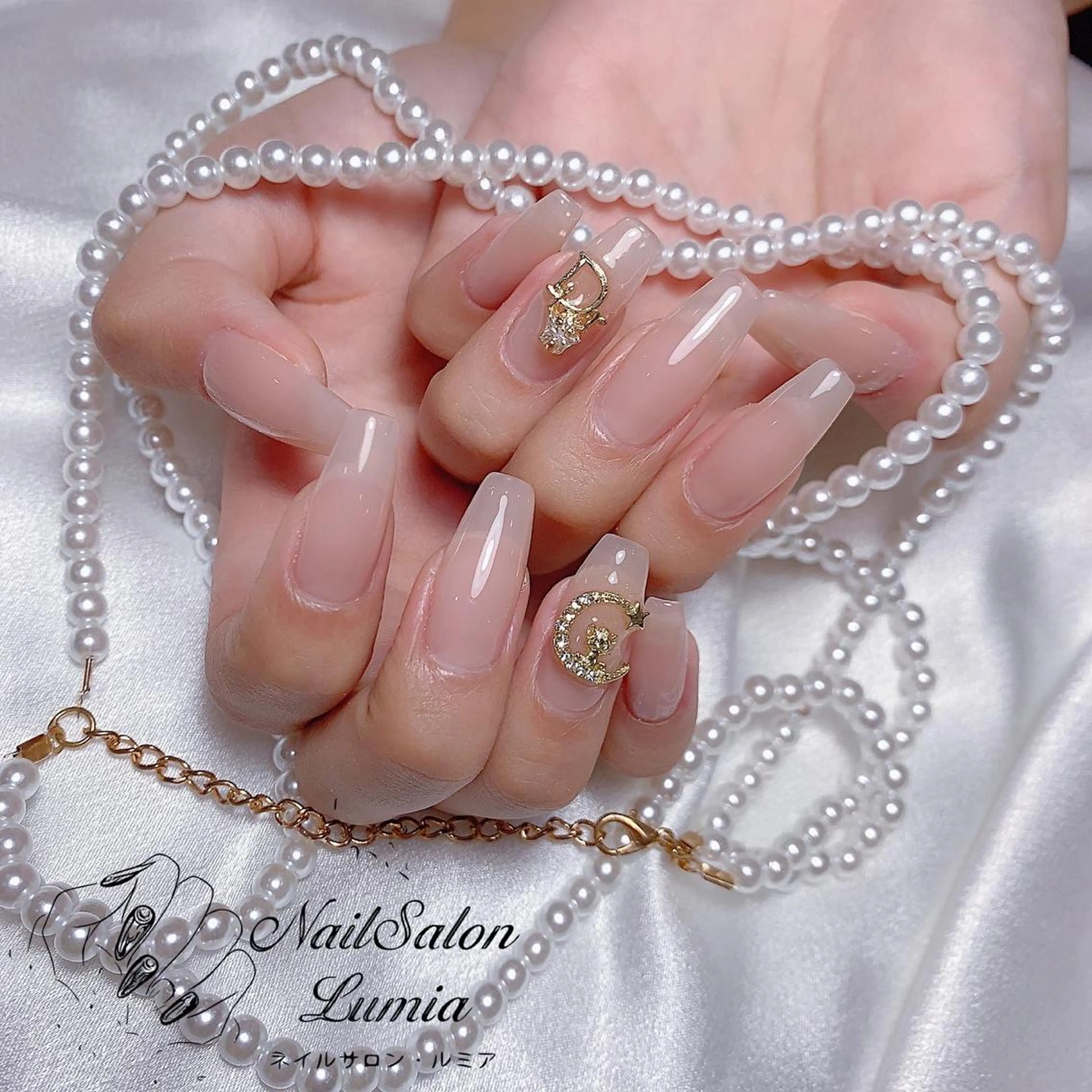 ネイル ハンドネイル ネイルサロン ルミア Lumia 店長のネイルデザイン