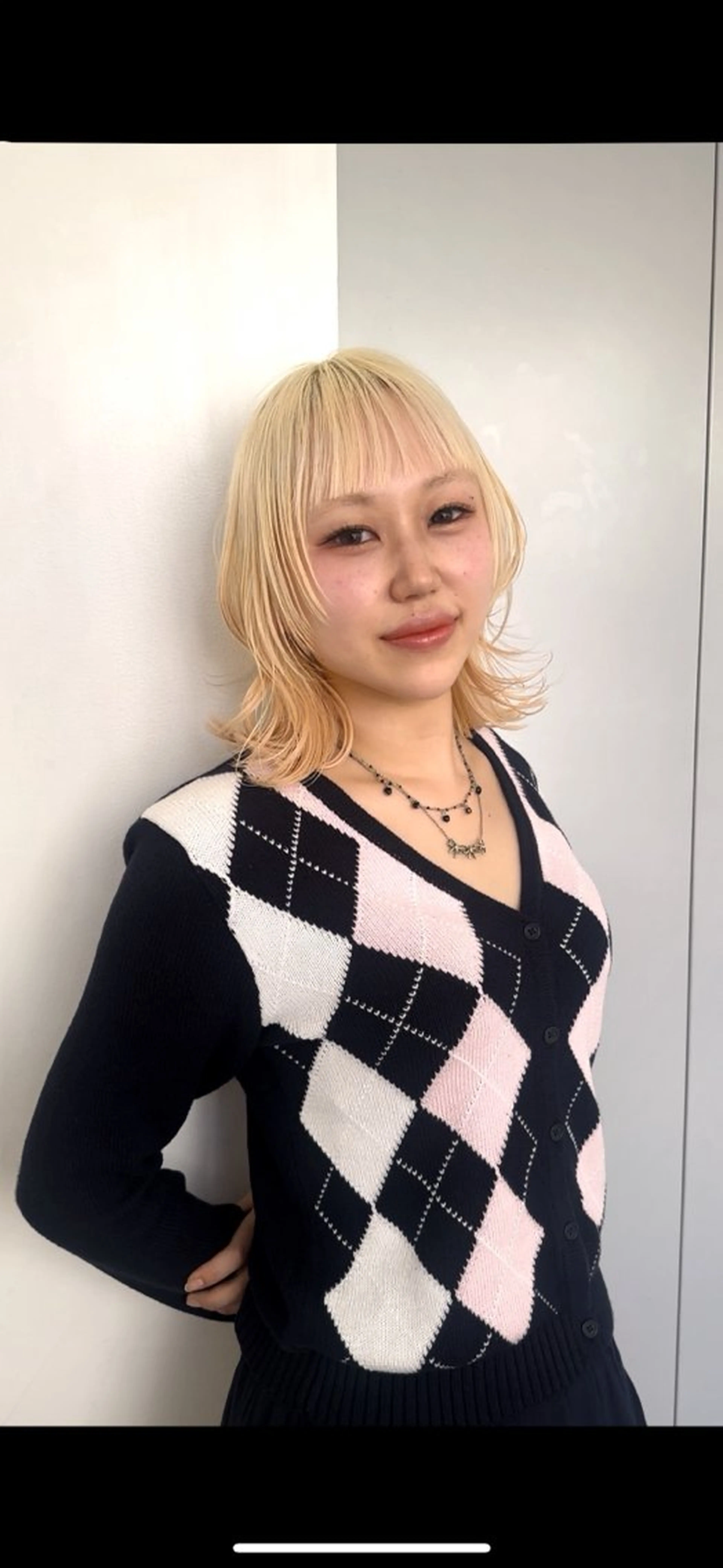 ミディアム カット ヘアカラー ミチオノザワヘアサロン所属・カット 🔹KAIRIのヘアスタイル