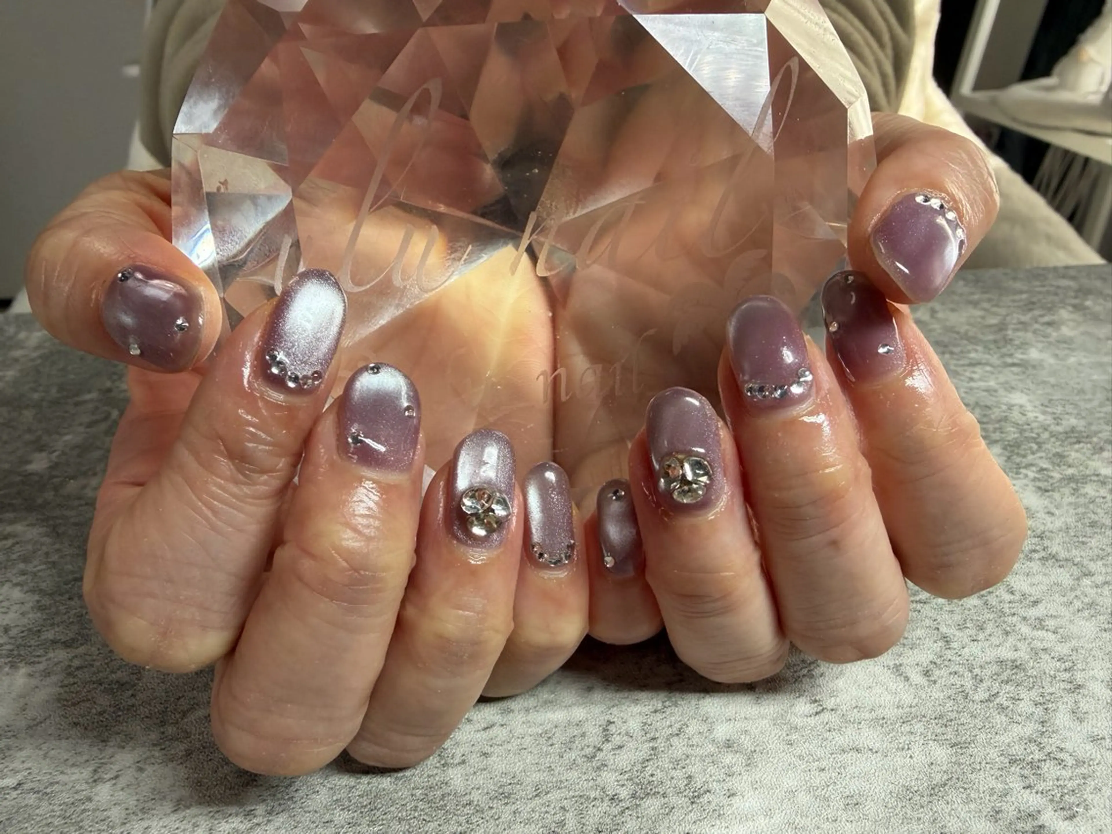 ネイル シンプルネイル 佐野 愛美のネイルデザイン