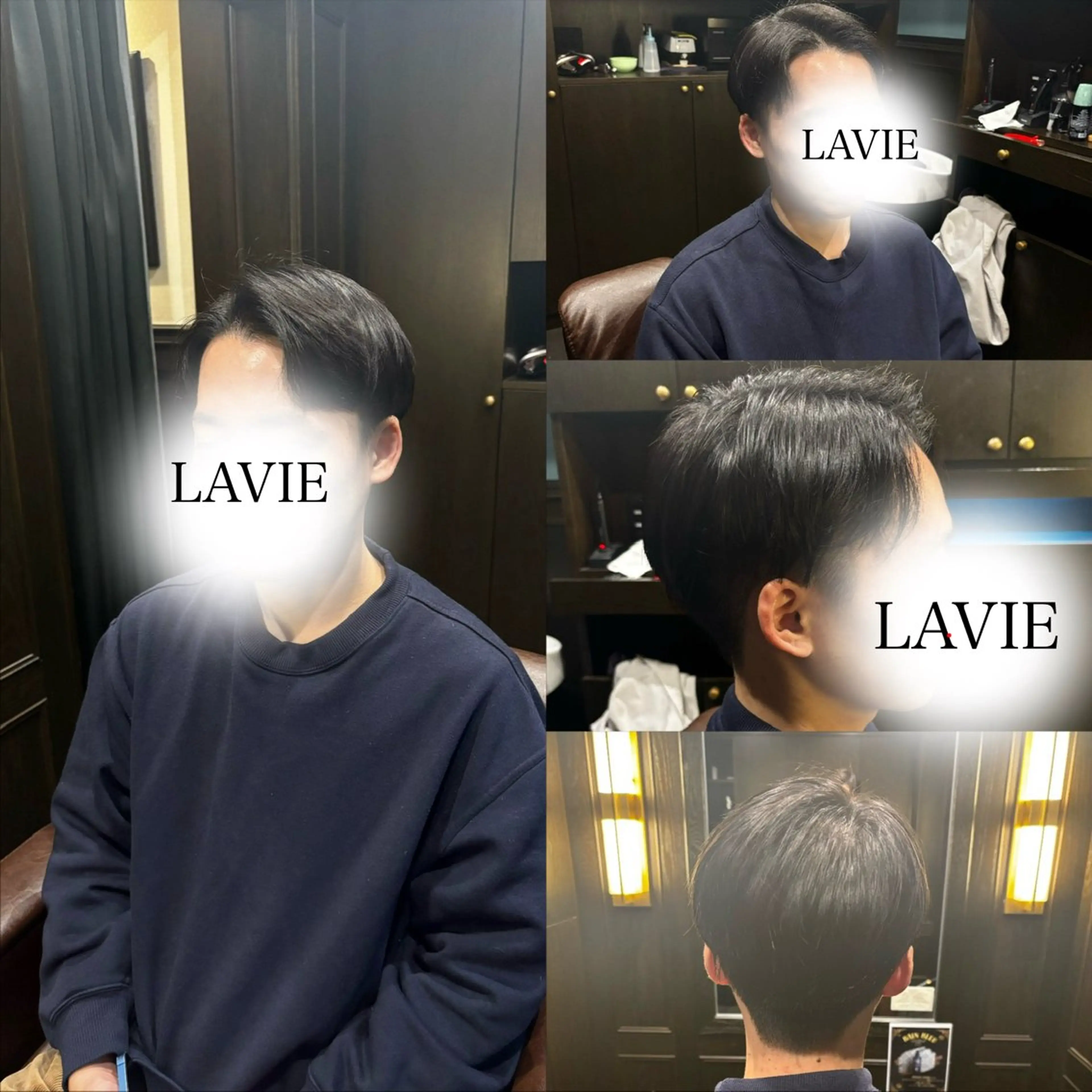 ショート メンズ 長岡 快樹のヘアスタイル