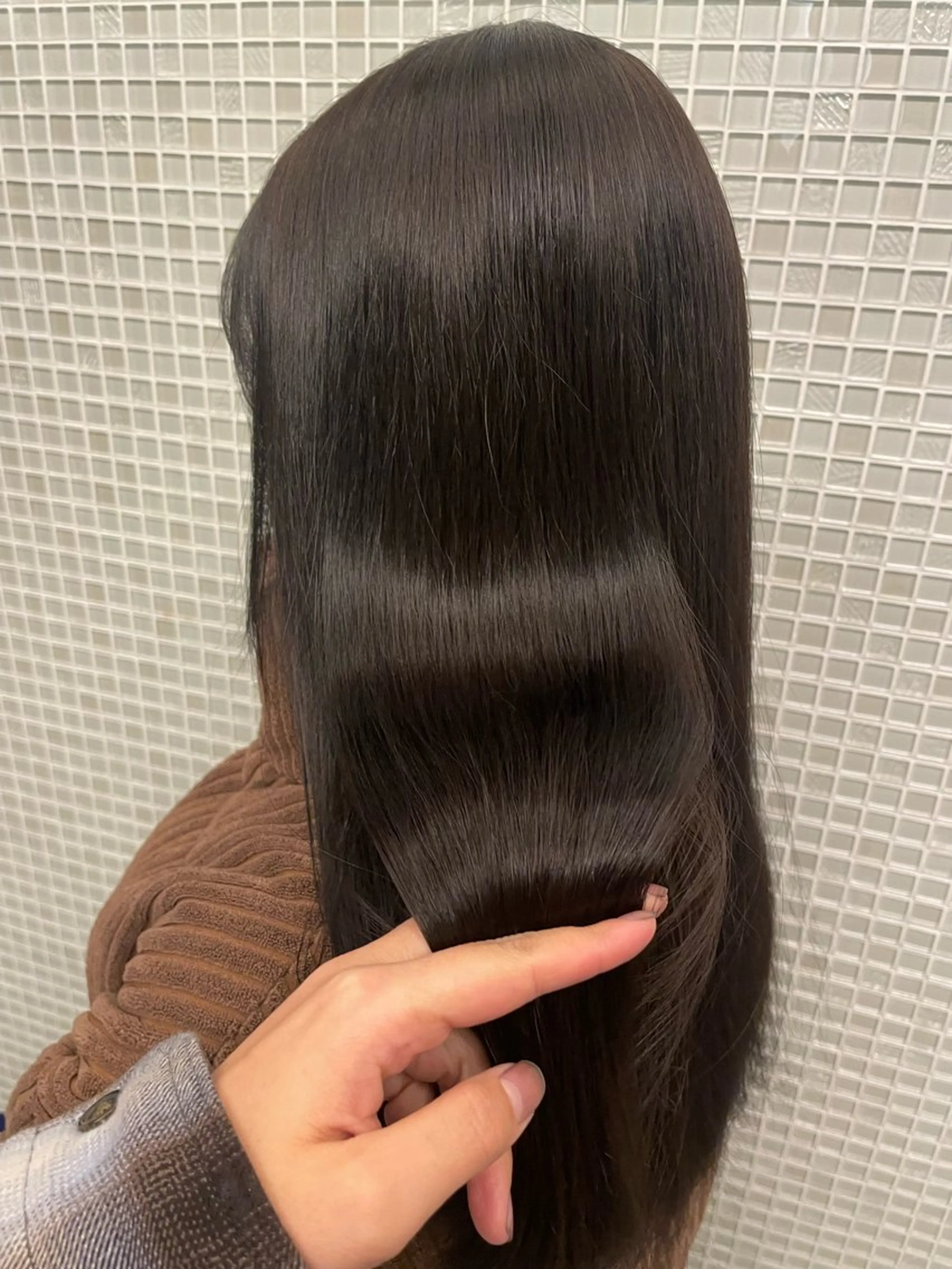 セミロング カラー カット ヘアカラー トリートメント Toiro 横浜所属・🎀レイヤー/パーマ カラー/ai🎀のヘアスタイル