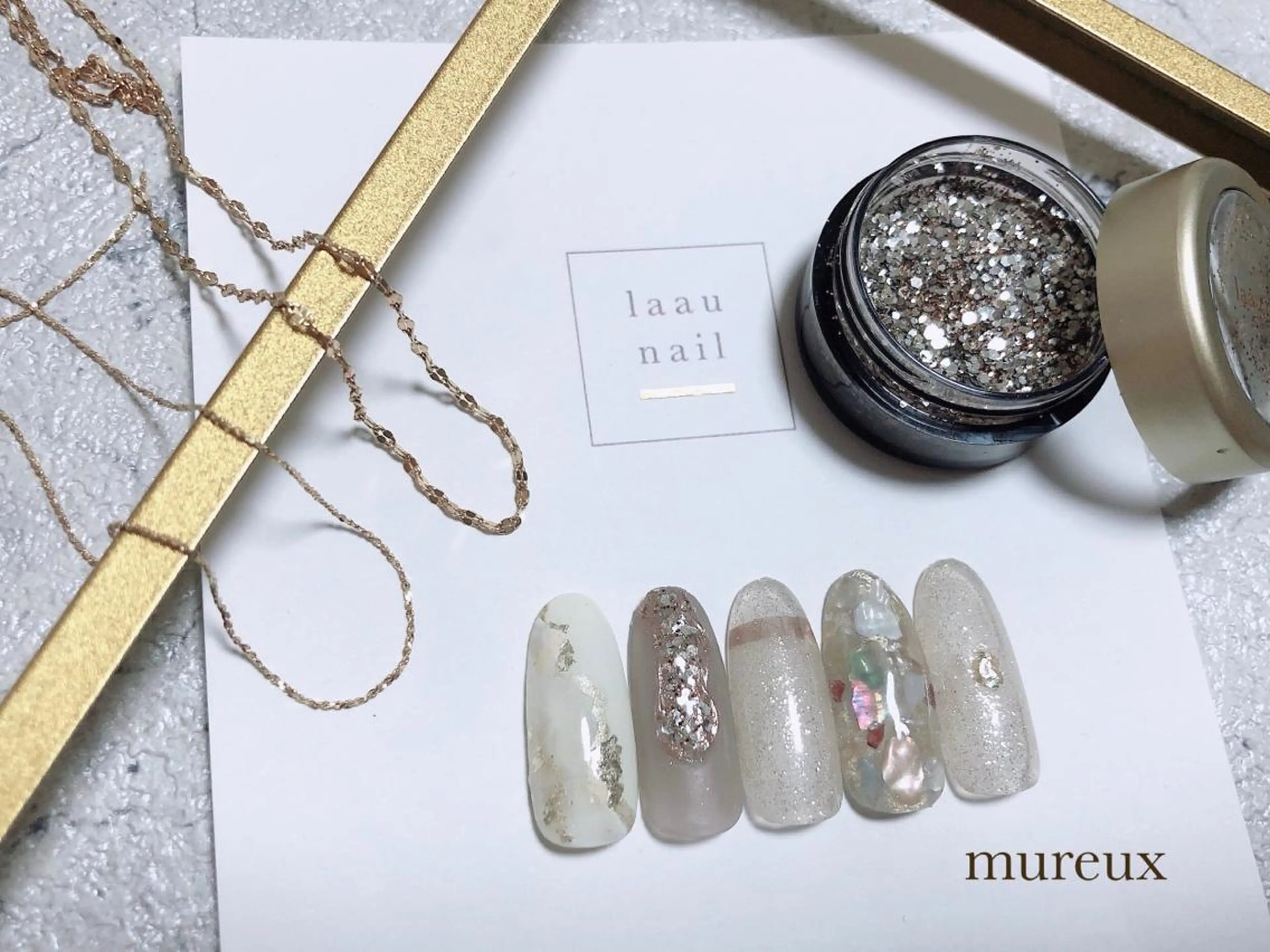 ネイル ハンドネイル mureux ∵ayakaのネイルデザイン