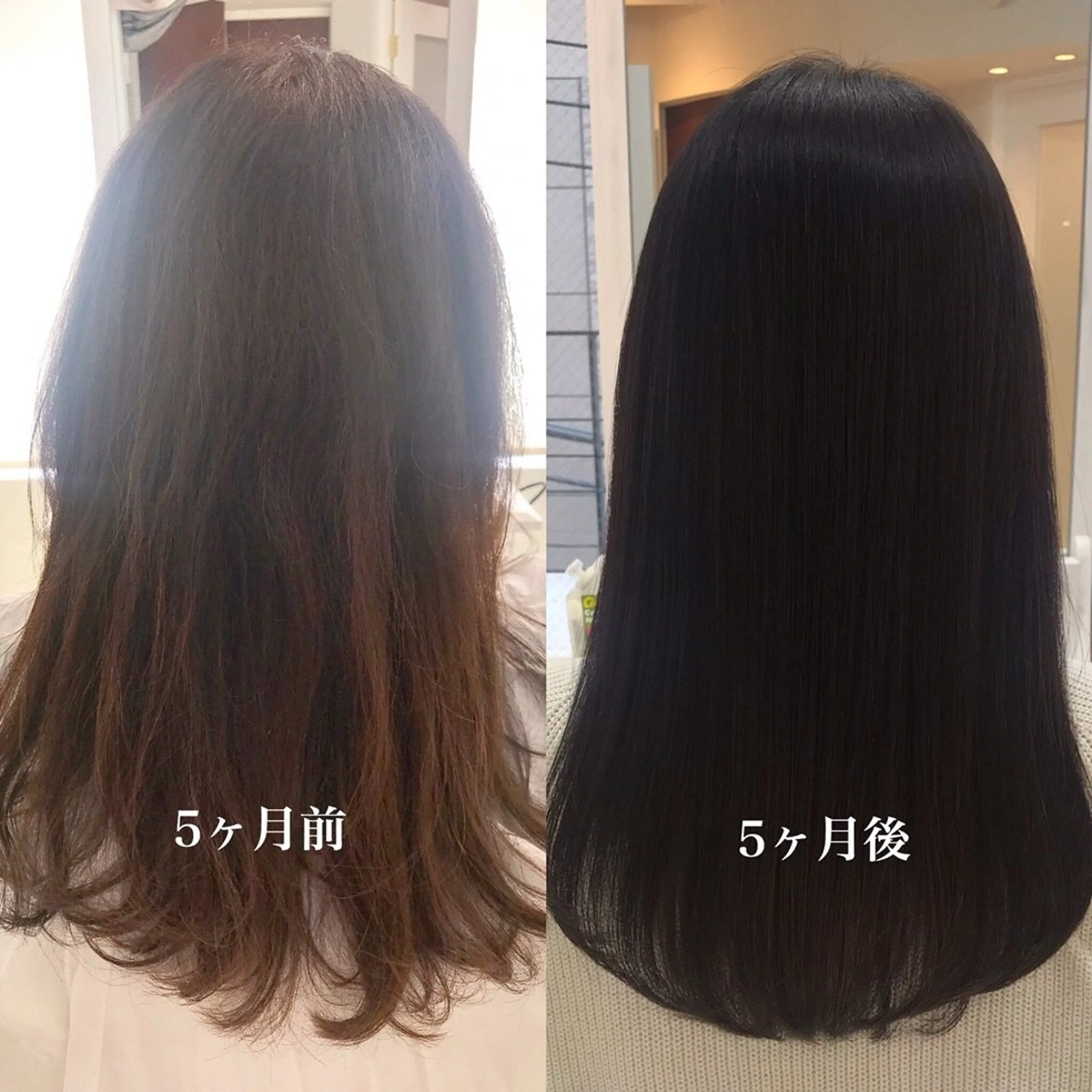 セミロング 透明感カラー✨ Midoriのヘアスタイル