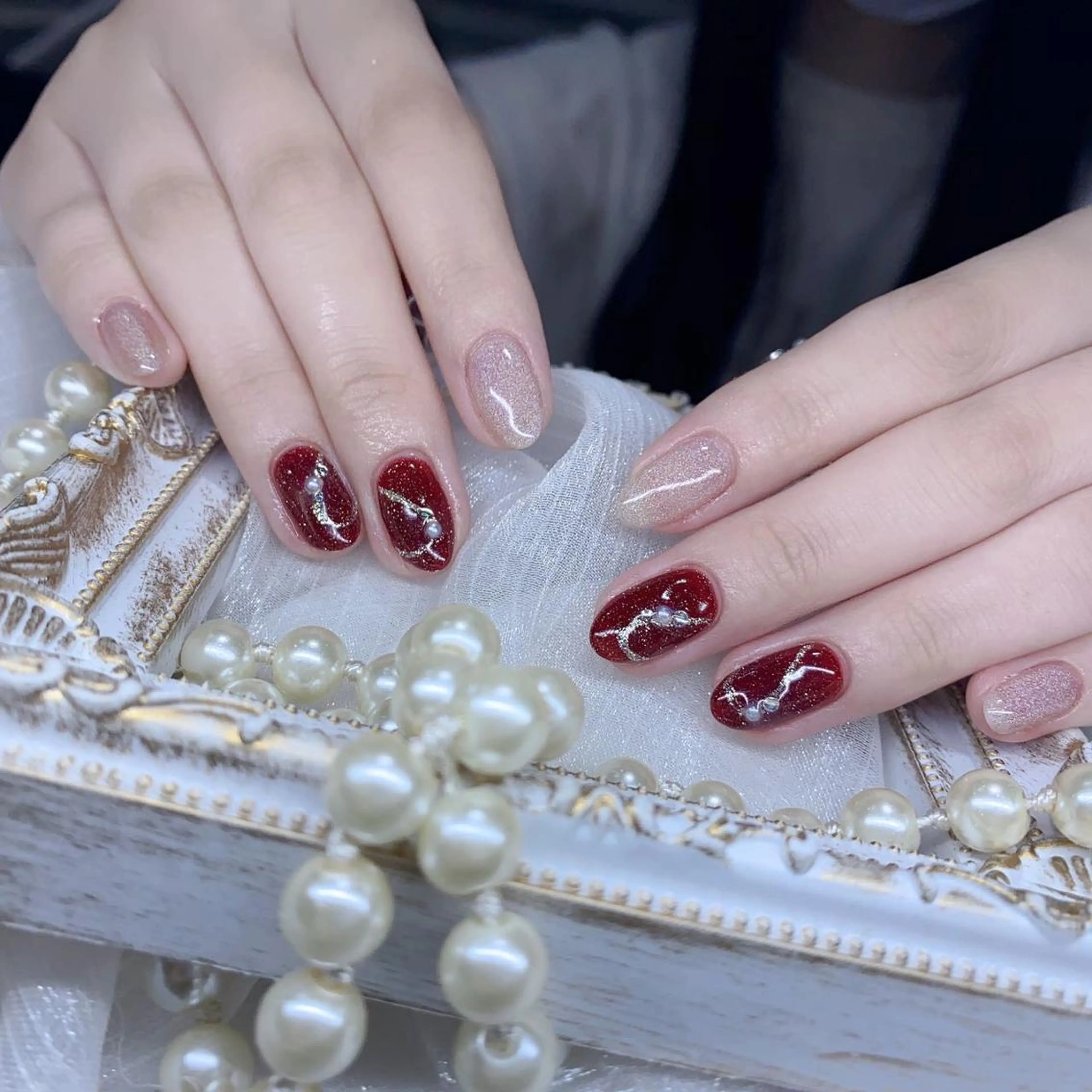 ネイル Queens 榊 まおのネイルデザイン