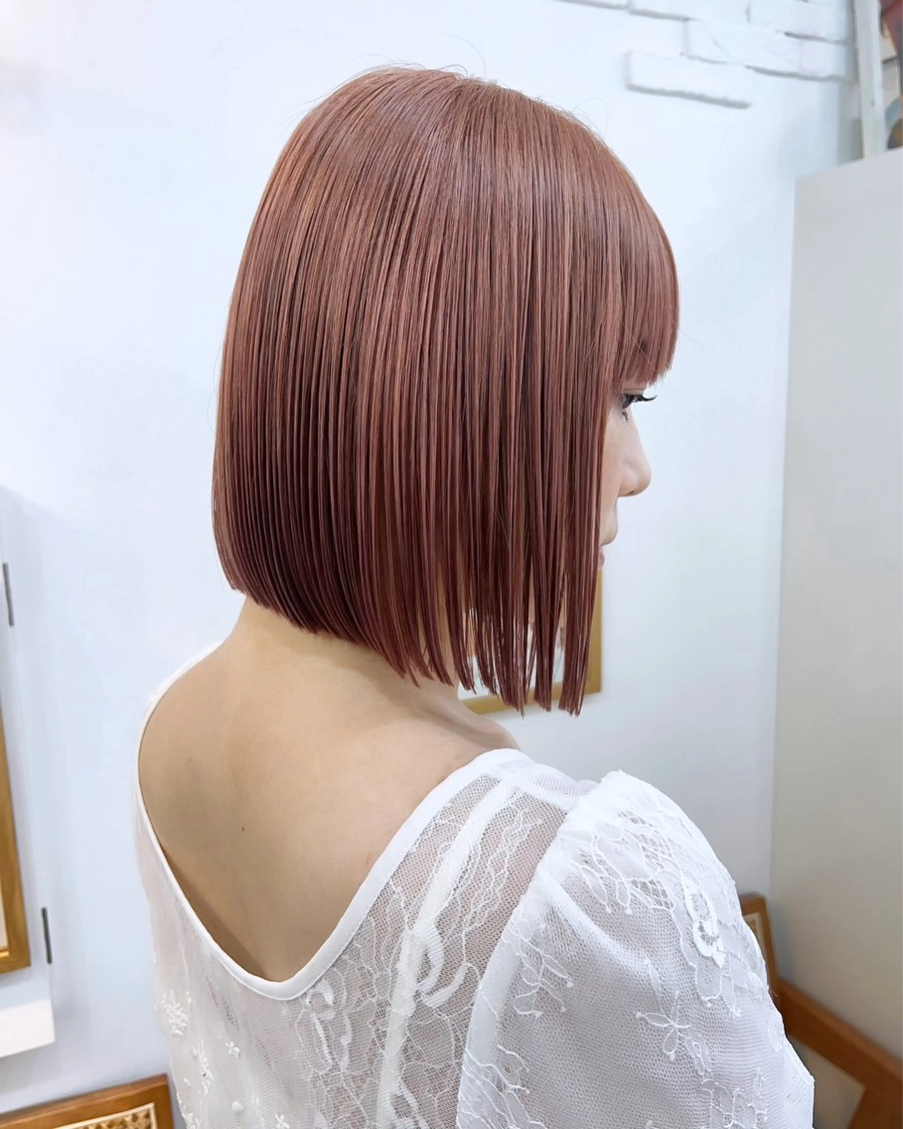 ショート ボブ トリートメント カット トリートメント ✨髪質改善✨原宿 えのもと　はなのヘアスタイル