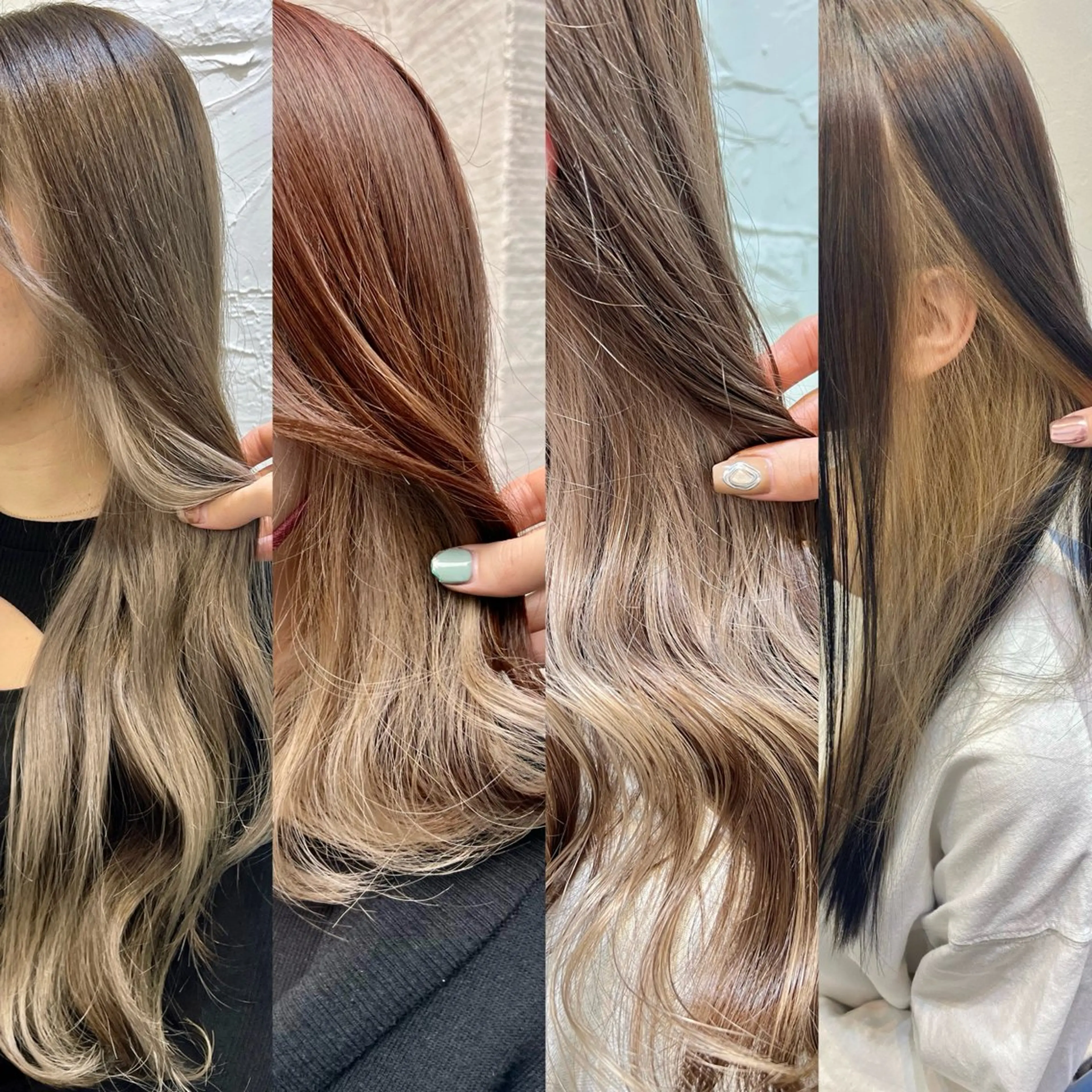 セミロング カラー ヘアカラー uros.所属・メンズパーマ/ エクステ🌞セナのヘアスタイル