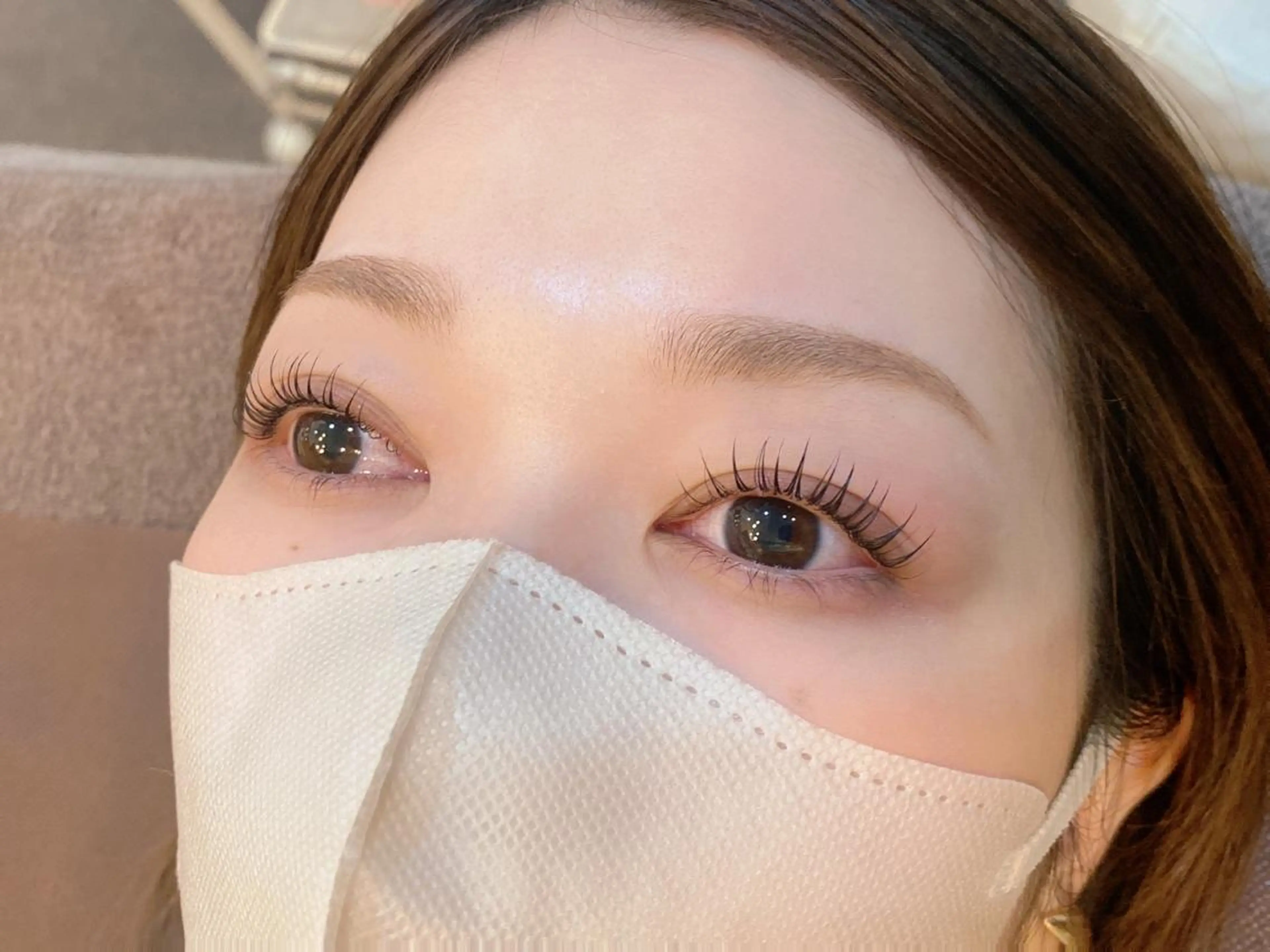 マツエク・マツパ 一重×まつ毛パーマ カイ アのマツエク・マツパデザイン