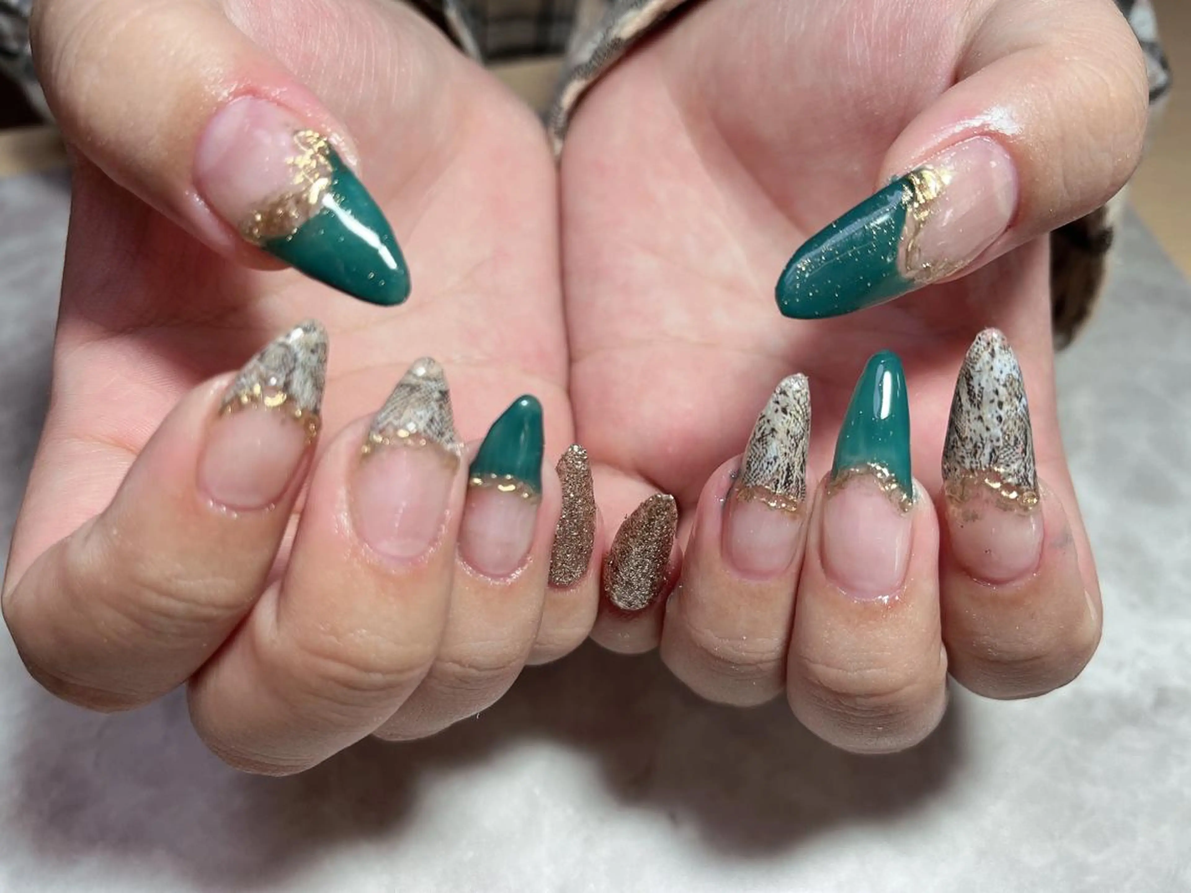 ネイル スカルプネイル Ruana Nailのネイルデザイン