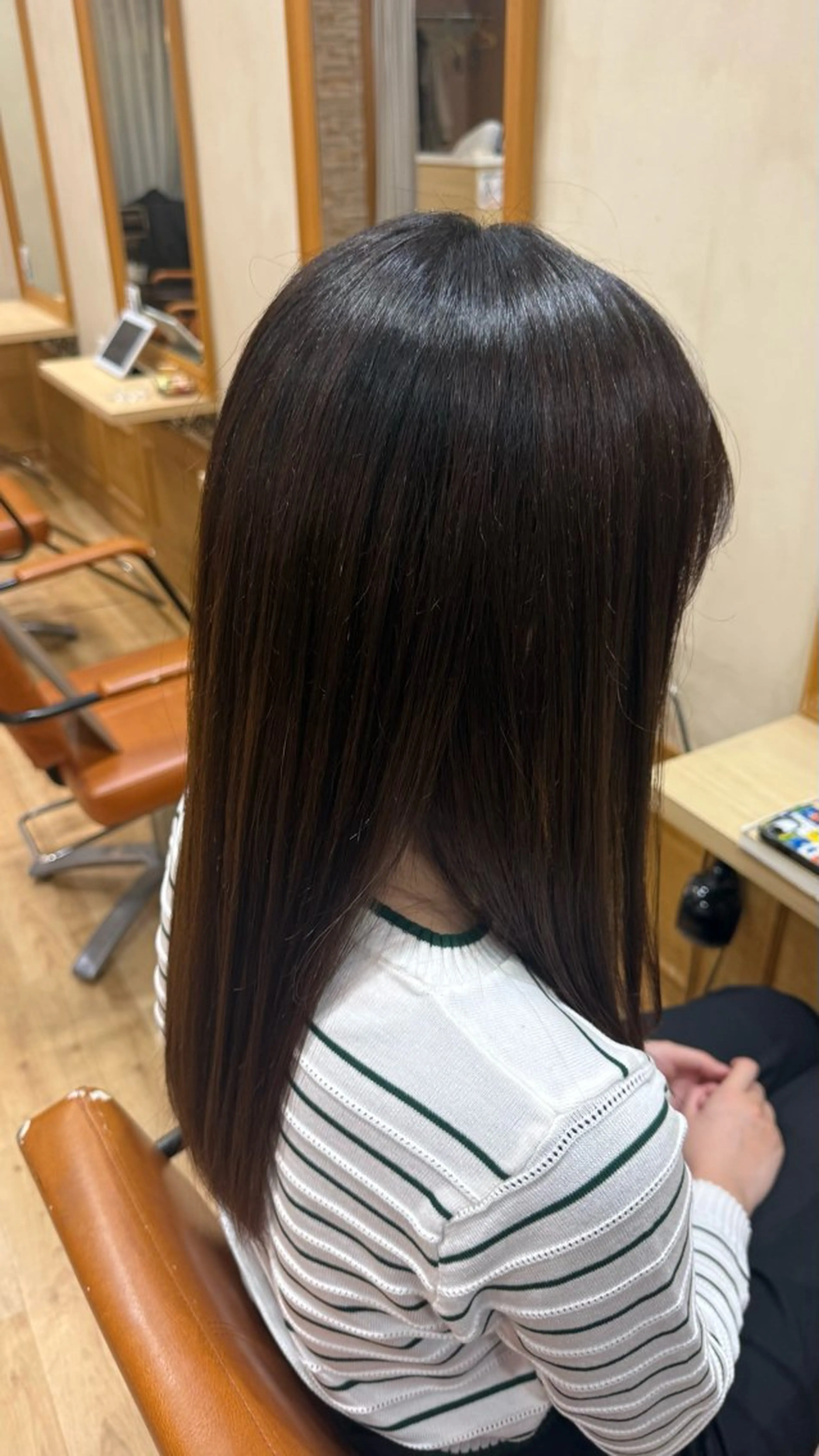 ロング 縮毛矯正 TOUMA Aroma hairのヘアスタイル