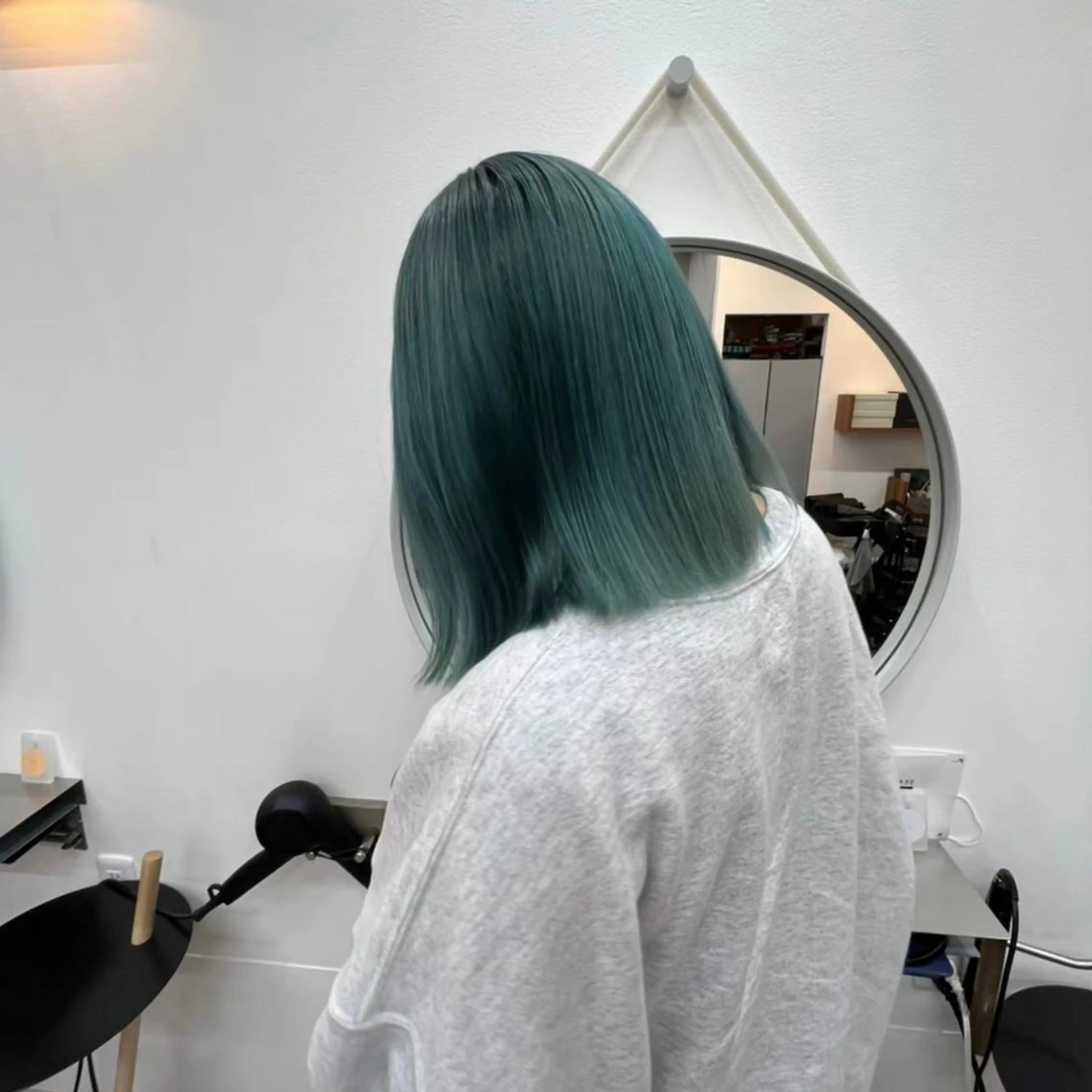 ミディアム カラー 藤山大地/髪質改善 /透明感/ブリーチのヘアスタイル